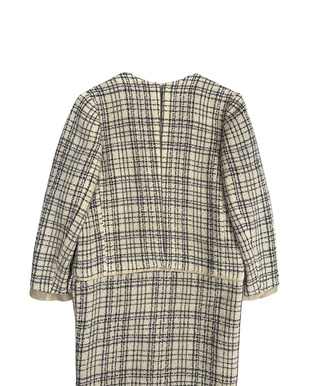 Comme des Garcons Comme des Garçons AD1997 Layered Tweed Zip Dress Size M / US 6-8 / IT 42-44 - 8 Thumbnail