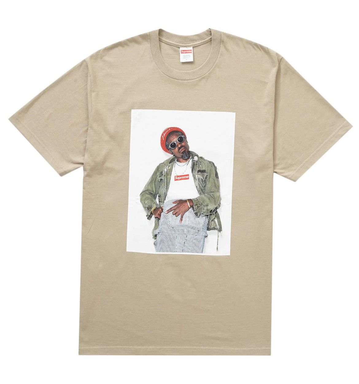 Supreme 2022 Supreme ‘Andre 3000’ tee sz M Size US M / EU 48-50 / 2 - 1 Thumbnail