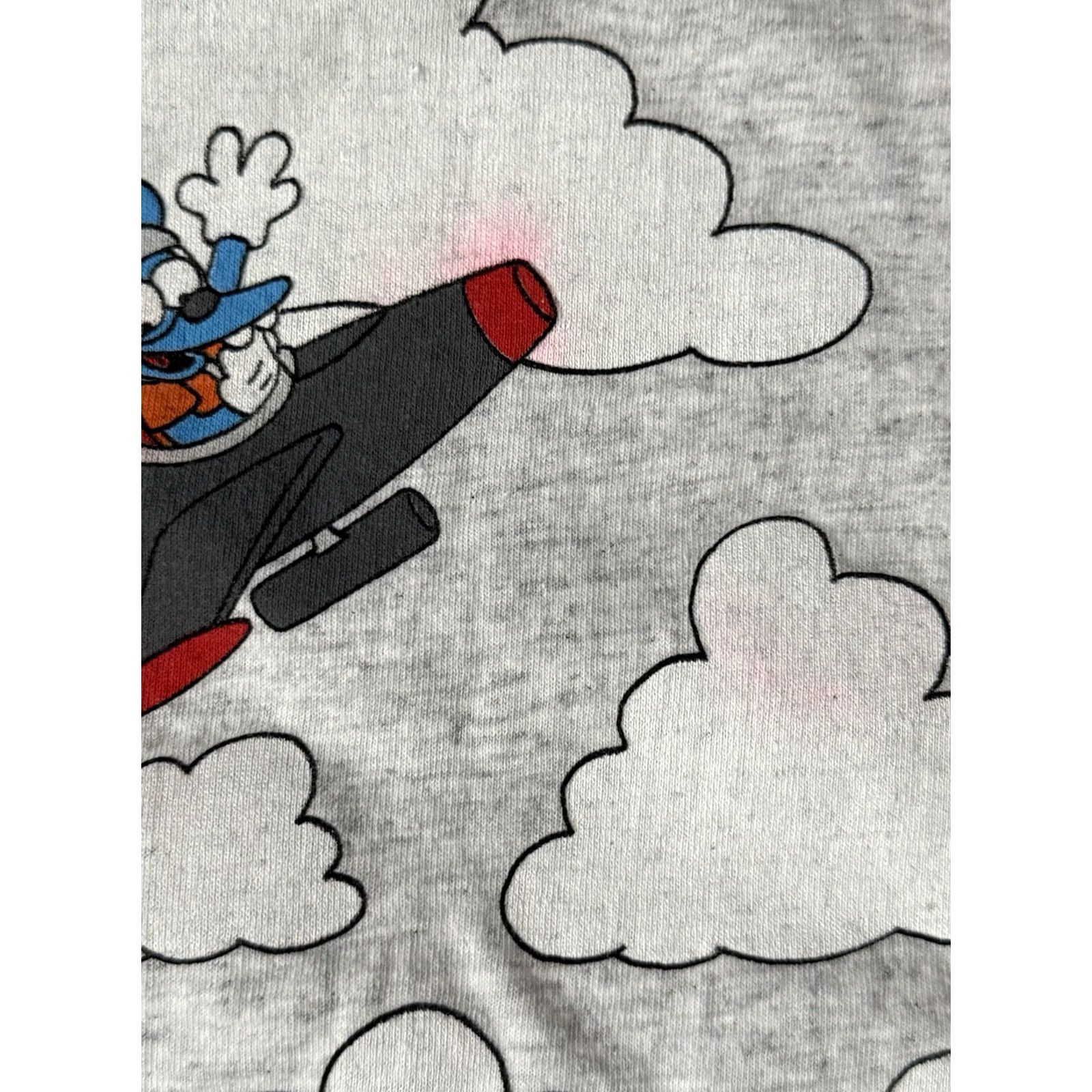 Vintage VINTAGE The Simpsons Itchy & Scratchy Promo Shirt XL Gray Short Sleeve Mens T-Shirt 90s AOP Matt Groening Creative Images Size US XL / EU 56 / 4 - 3 Thumbnail