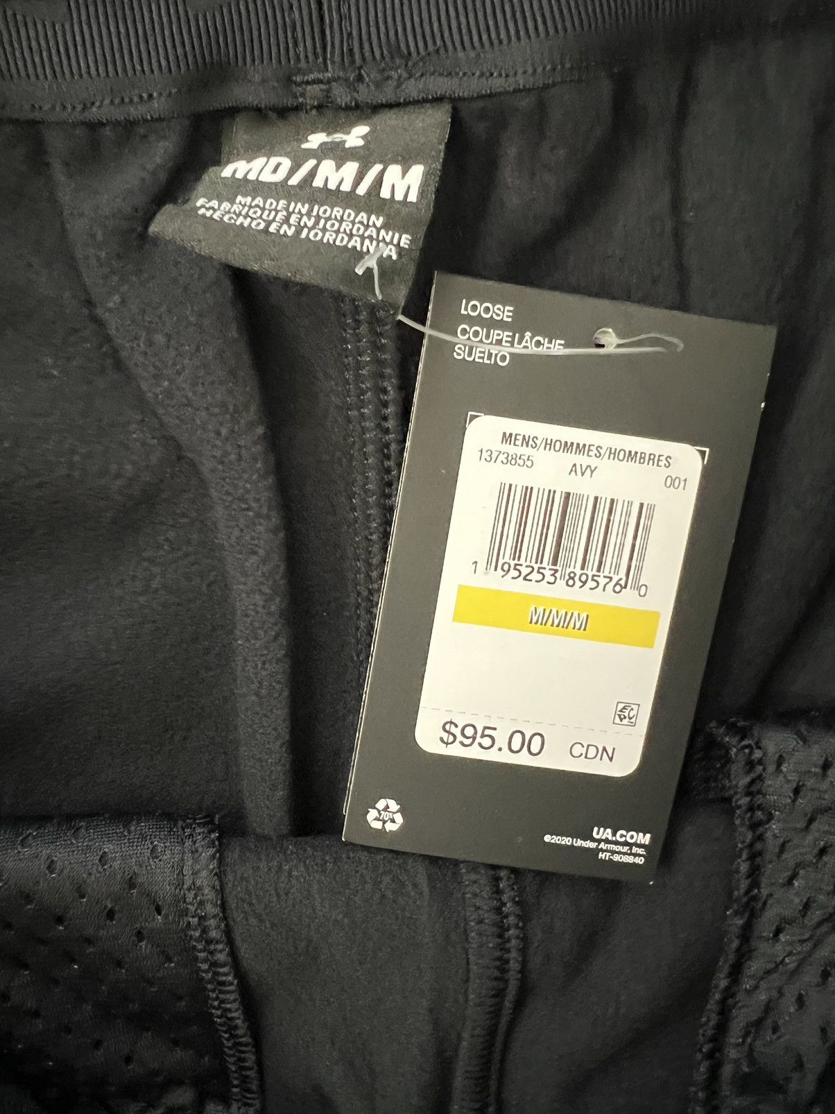 Under Armour Under Armour Armour Fleece Storm Pants Black Size US 30 / EU 46 - 9 Thumbnail