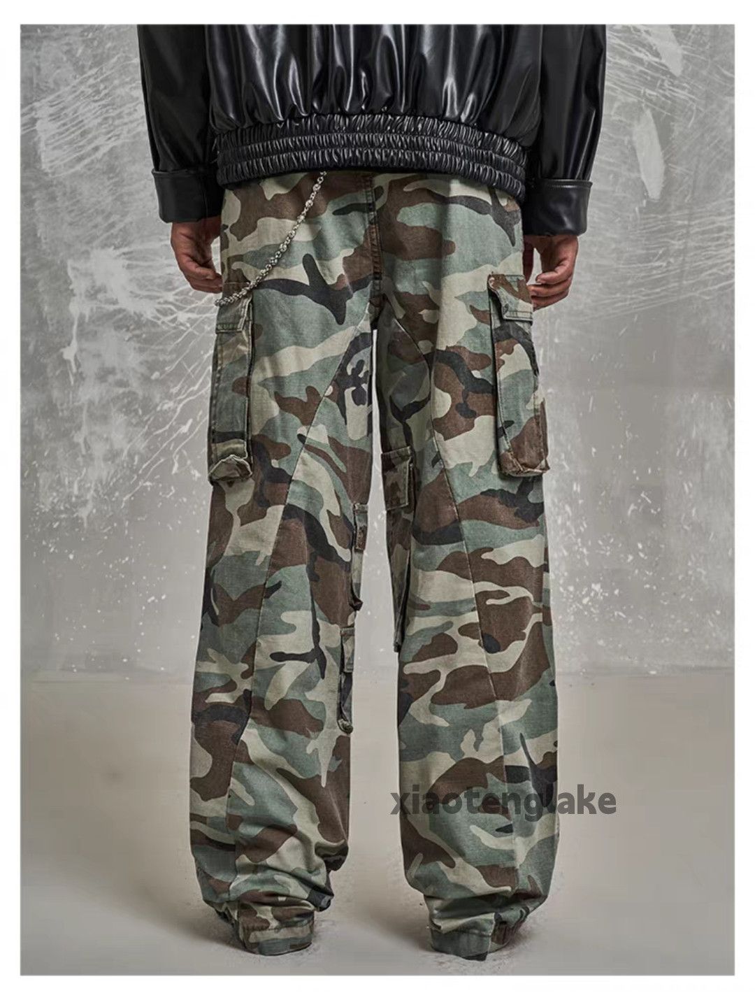 Vintage Utility loose baggy skate hiphop military cargo pants Size US 33 - 9 Thumbnail