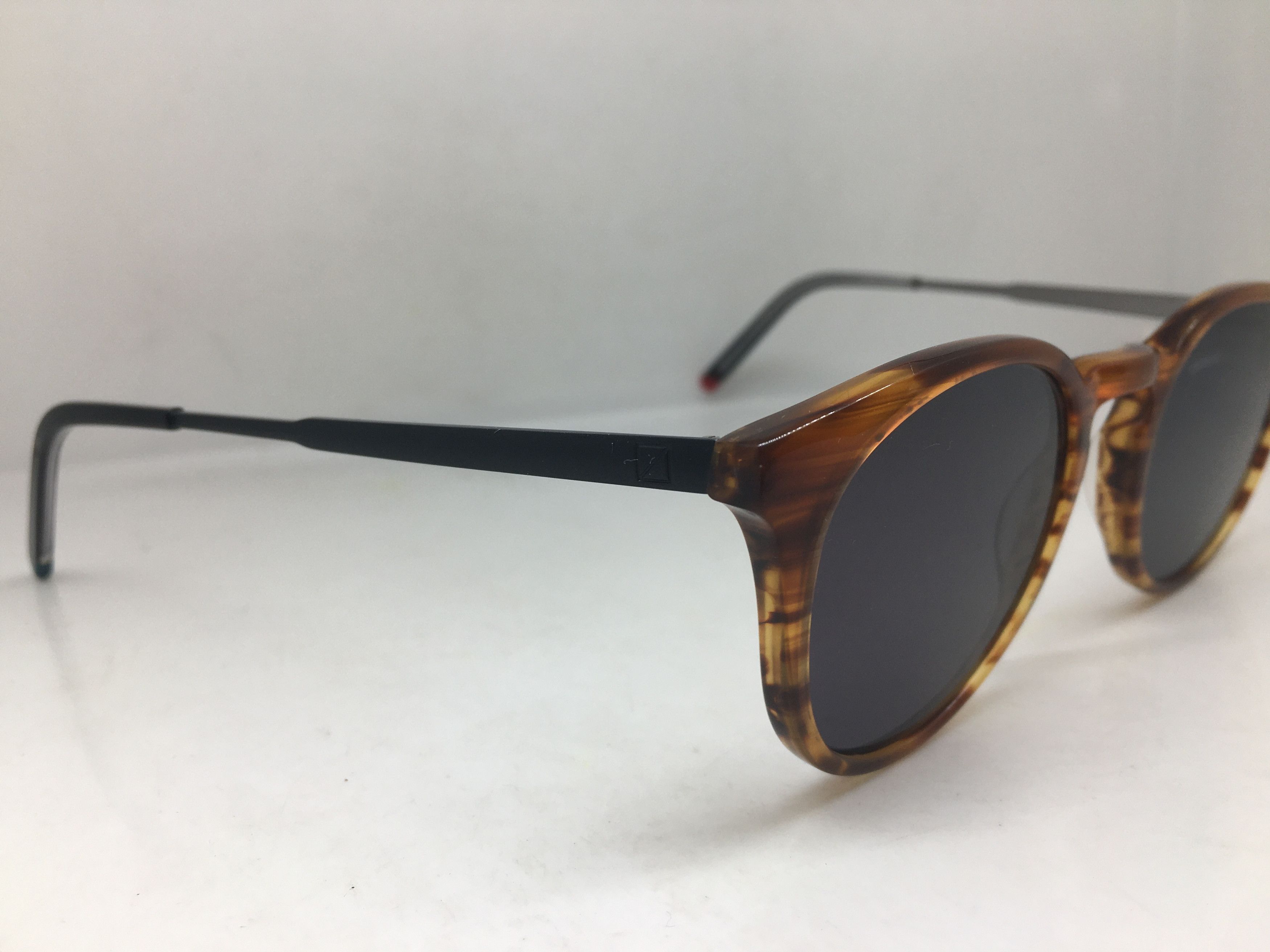 Other Handmade Brown Acetate ARTSTOCRST Keyhole Sunglasses Size ONE SIZE - 2 Thumbnail