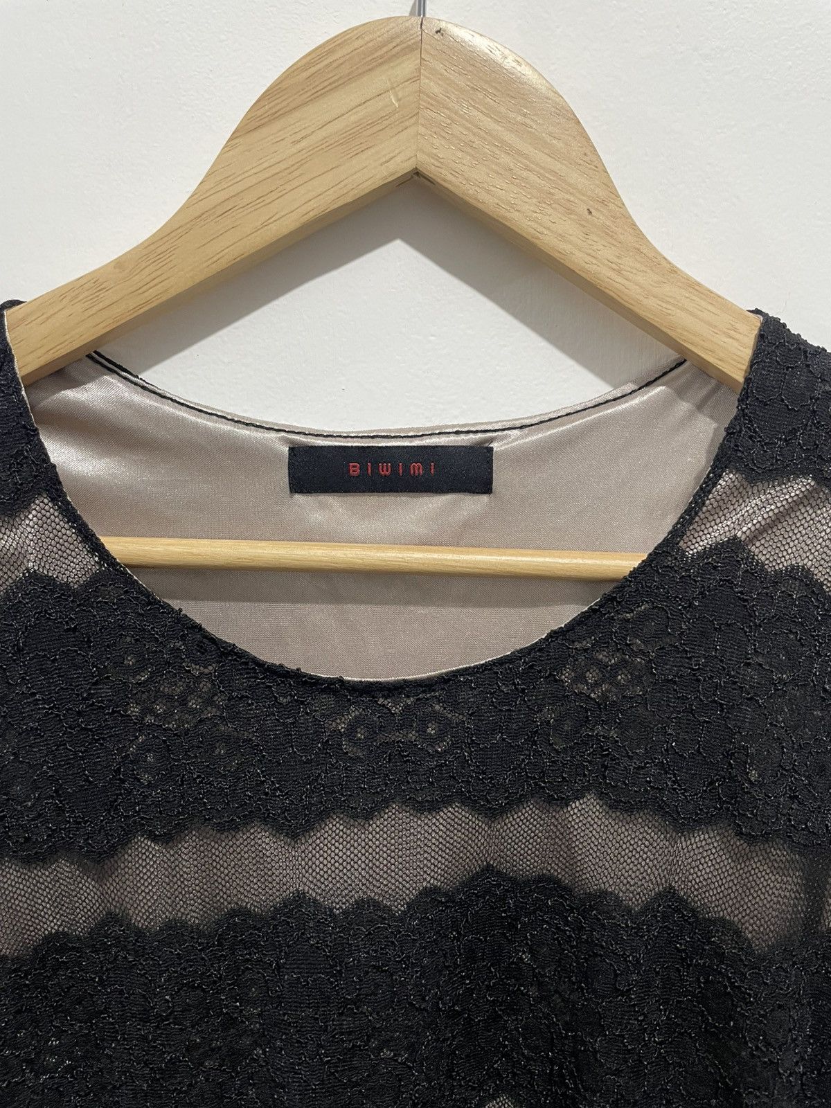 Beauty Beast × If Six Was Nine × Japanese Brand DOUBLE LAYER MESH BIWIMI JAPANESE STYLE LONG SLEEVE Size US S / EU 44-46 / 1 - 5 Thumbnail