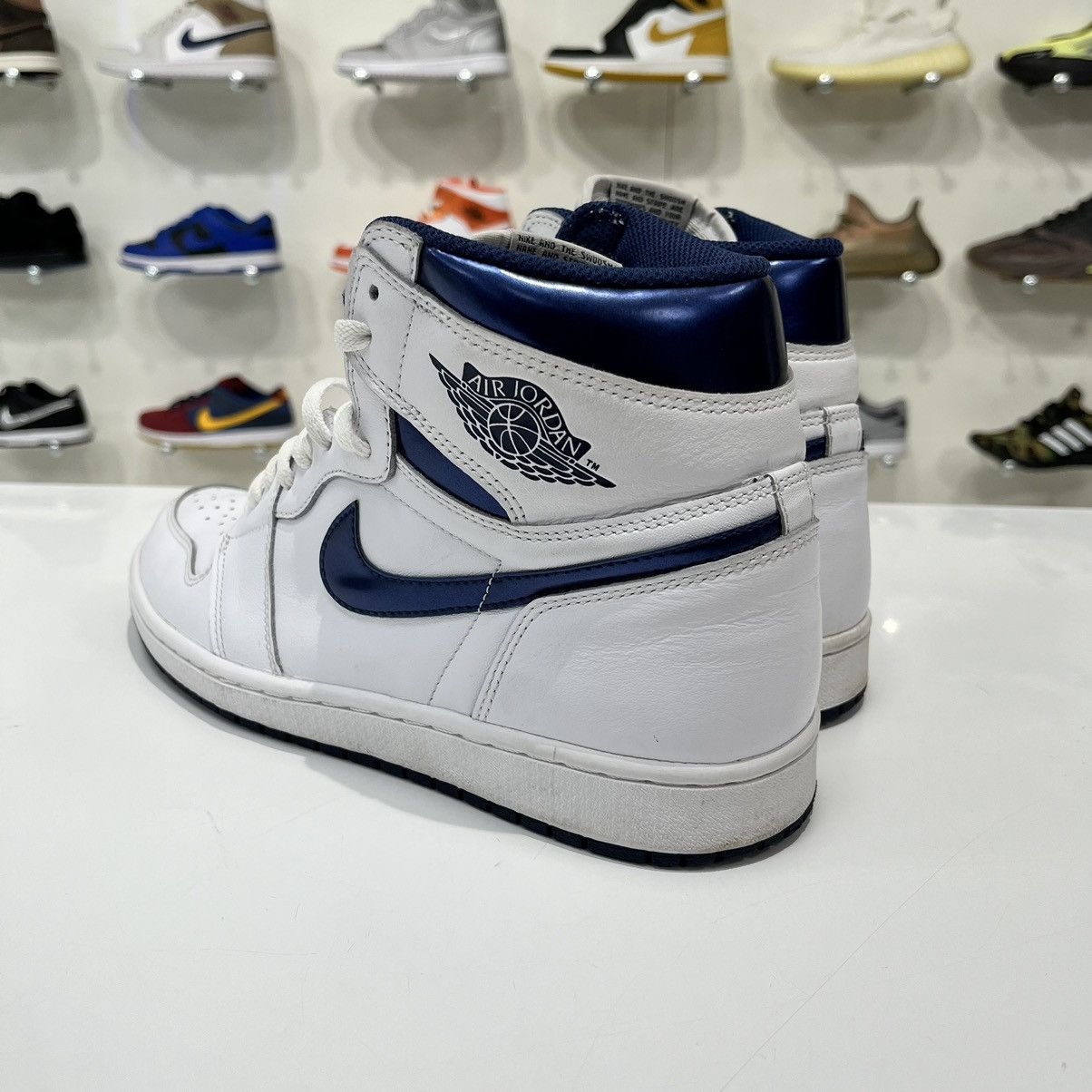 Nike Air Jordan 1 Retro Metallic Navy (2016) Size US 10 / EU 43 - 3 Thumbnail