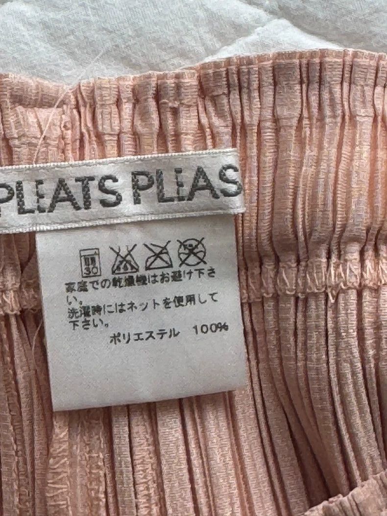 Issey Miyake Issey Miyake size:3 Pink pleated trousers Size 31" - 3 Thumbnail