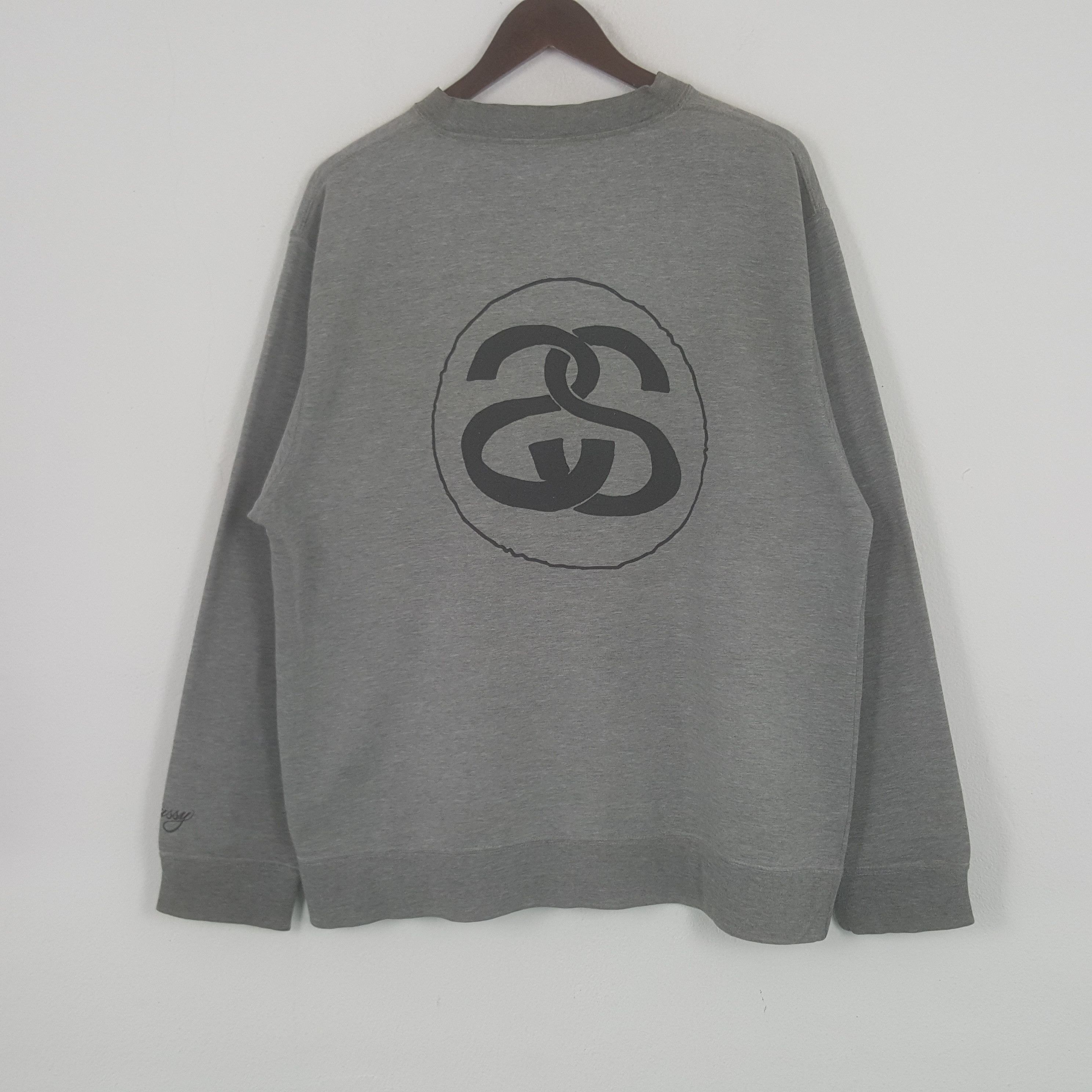 Stussy × Vintage Vintage Stussy Mirror Design Sweatshirt Size US L / EU 52-54 / 3 - 3 Thumbnail