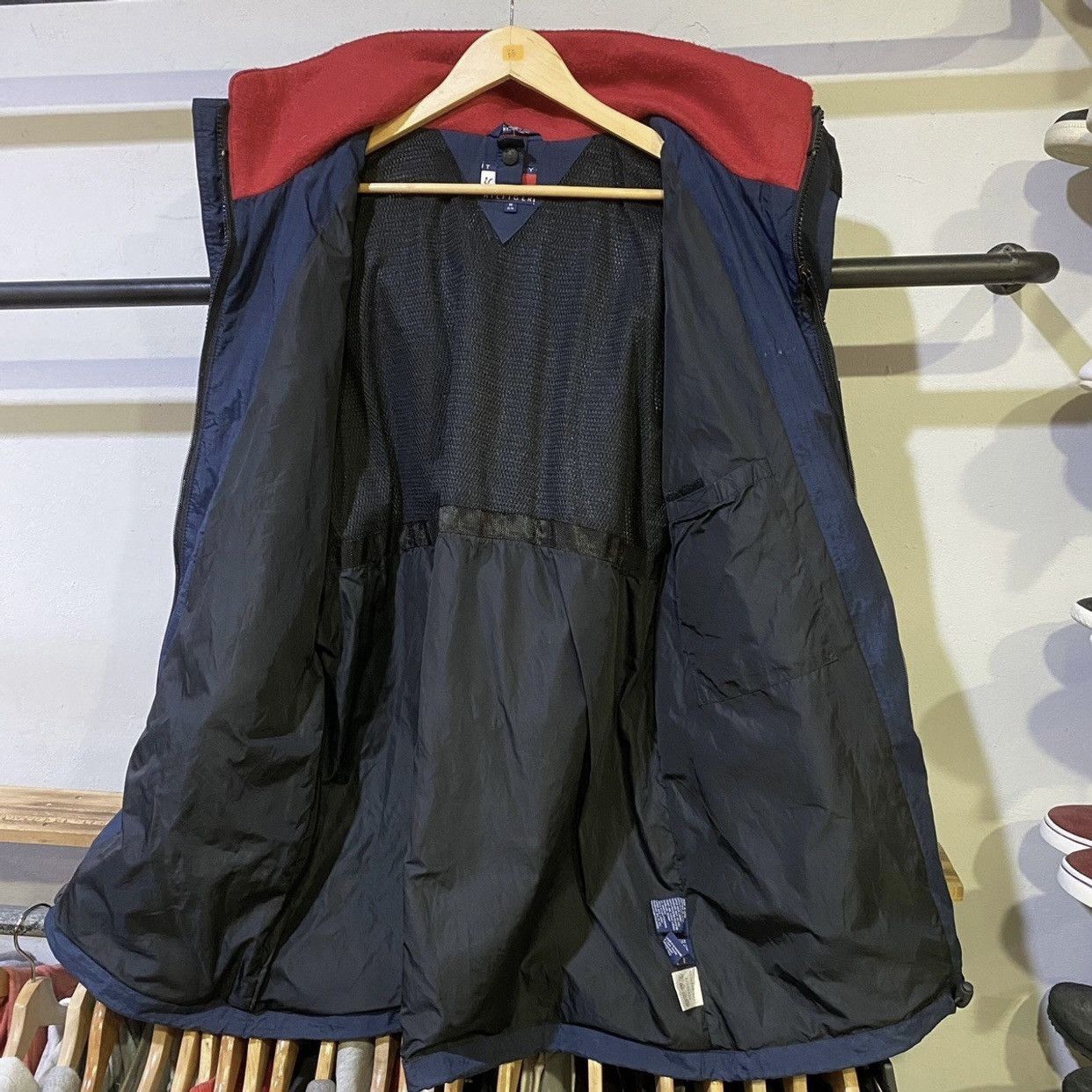 Tommy Hilfiger × Vintage Tommy Hilfiger Men's Navy Parka Hood Jackets Size US M / EU 48-50 / 2 - 3 Thumbnail