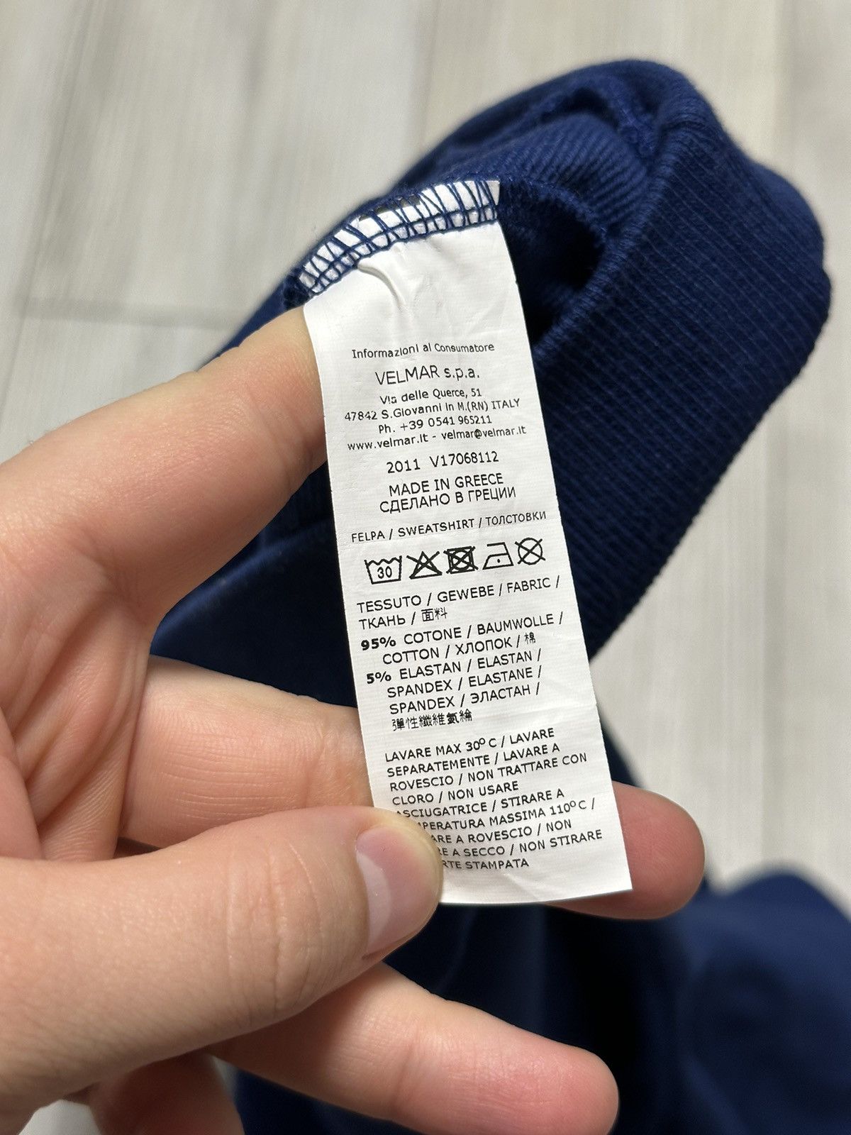 Moschino Moschino Underwear Tape logo swietshirt sweater Size US M / EU 48-50 / 2 - 5 Thumbnail