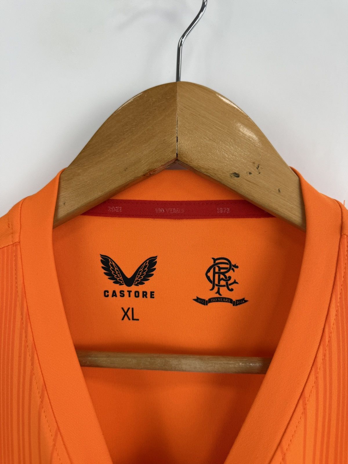 Castore 🏴󠁧󠁢󠁳󠁣󠁴󠁿 2021/22 Castore Glasgow Rangers 150 Years Home Jersey Y2K Size US XL / EU 56 / 4 - 5 Thumbnail