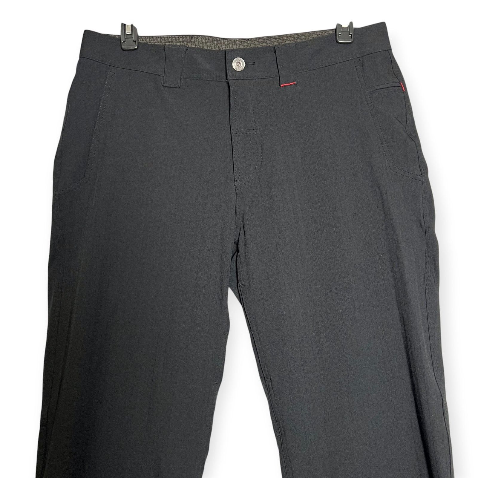 Lululemon Lululemon Technical Hiking Pants Black Vented Pinstripe 36 Size US 36 / EU 52 - 9 Thumbnail