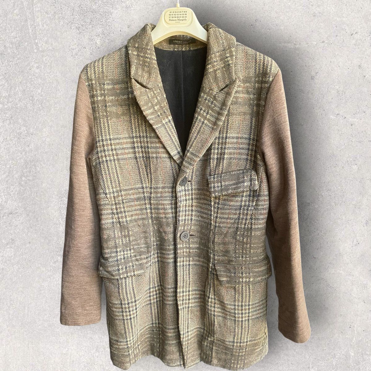 Undercover AW96 Barb Wire Wool Blazer Jacket Size US S / EU 44-46 / 1 - 1 Thumbnail