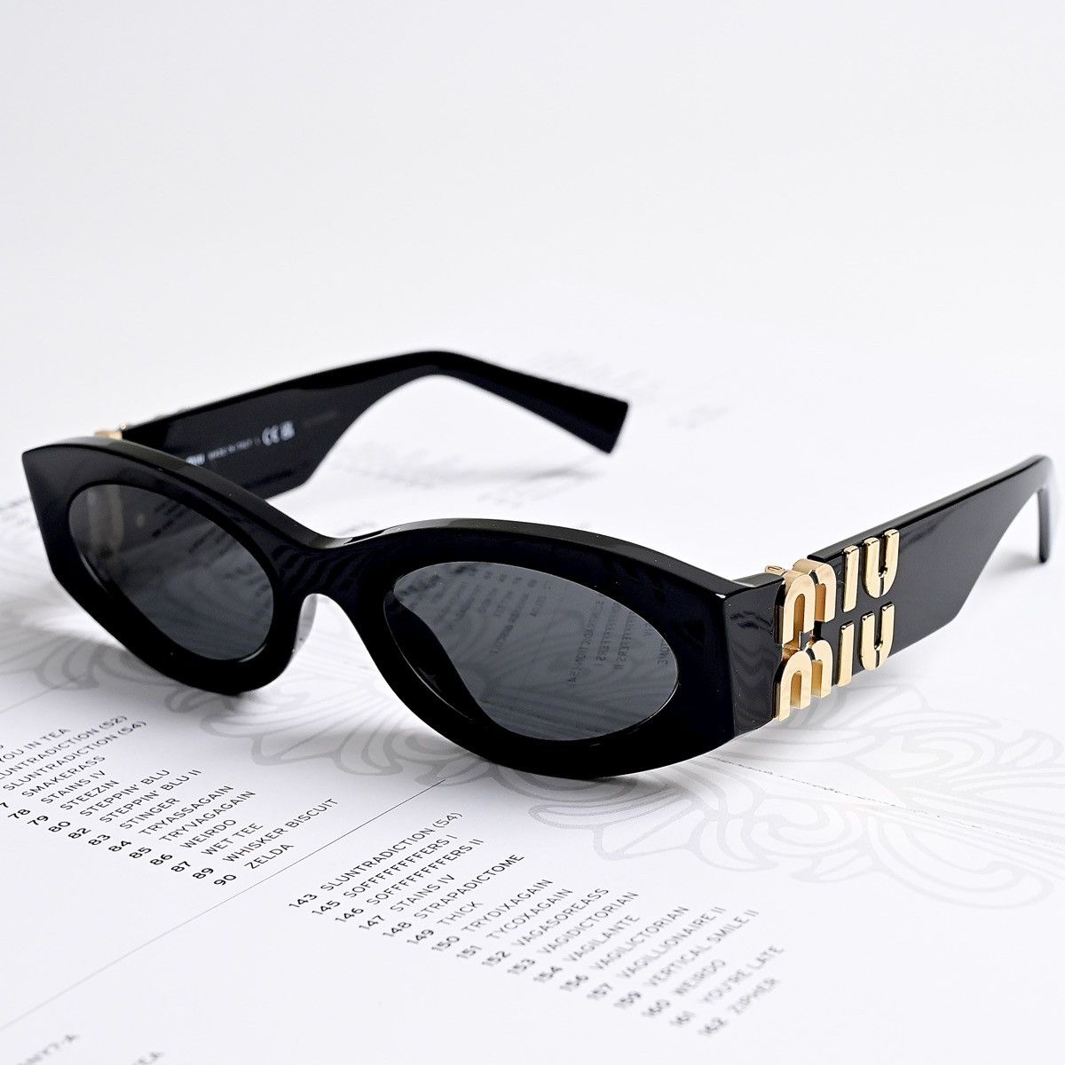 Miu Miu MIU MIU 0MU 11WS SUNGLASSES Size ONE SIZE - 2 Thumbnail