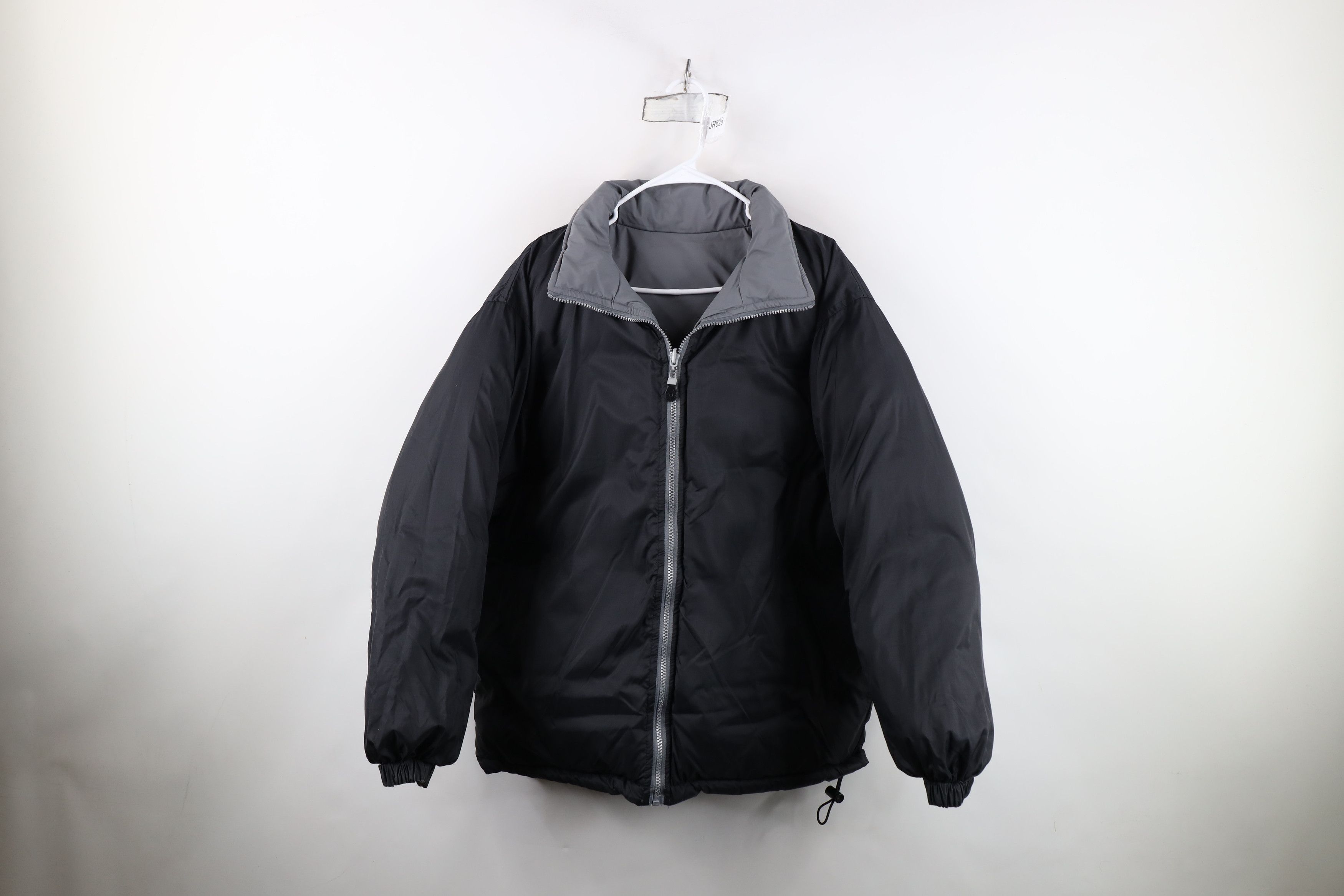 Vintage Vintage Y2K Streetwear Reversible Puffer Jacket Gray Black Size US M / EU 48-50 / 2 - 11 Thumbnail