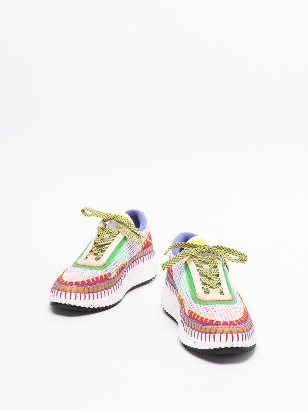 Chloe o1loc1c0425 Nama Sneakers in Multicolor Size US 6 / IT 36 - 2 Thumbnail