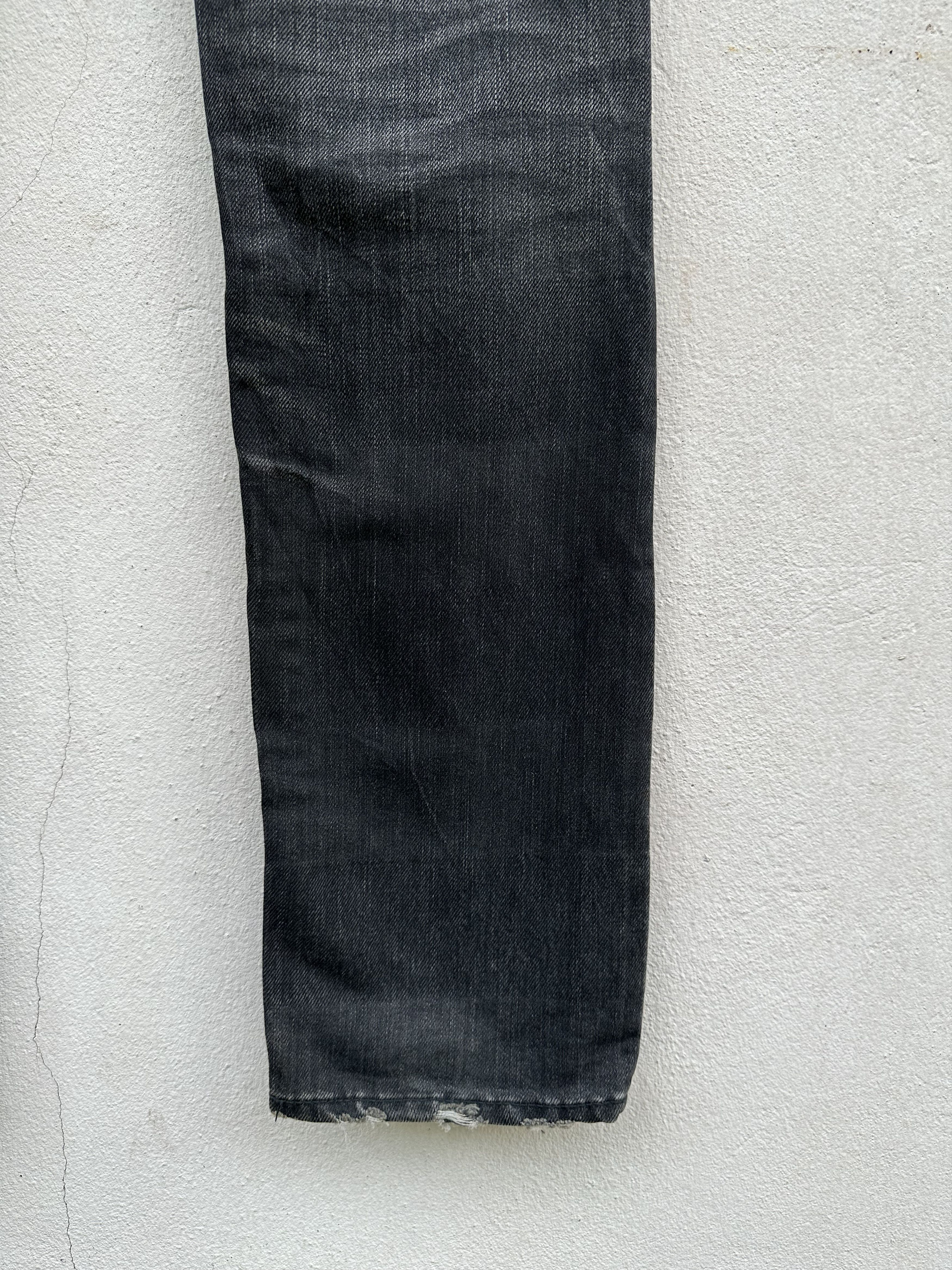 Yasuyuki Ishii Vintage Japanese Brand Troiso Distressed Flare Denim Jeans Size US 32 / EU 48 - 22 Thumbnail