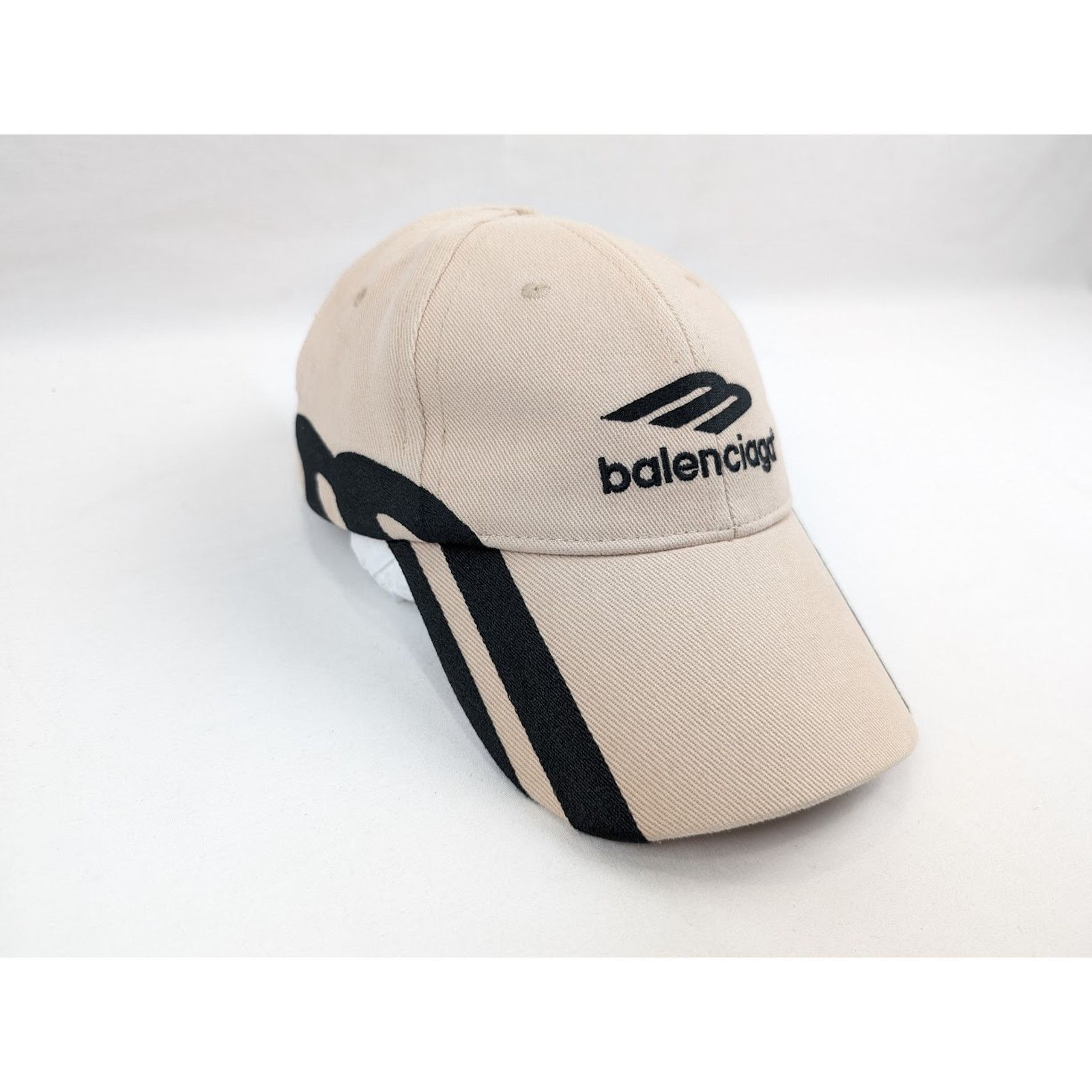 Balenciaga o1rshd1 Size: L / Cotton Drill 3B Baseball Cap / Hat Size ONE SIZE - 4 Thumbnail