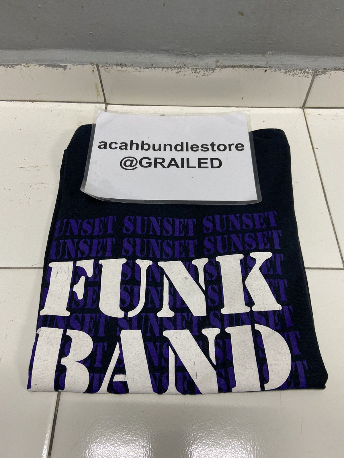 Band Tees FUNK BAND SUNSET SOUL GOOD TEE SHIRT Size US S / EU 44-46 / 1 - 17 Thumbnail
