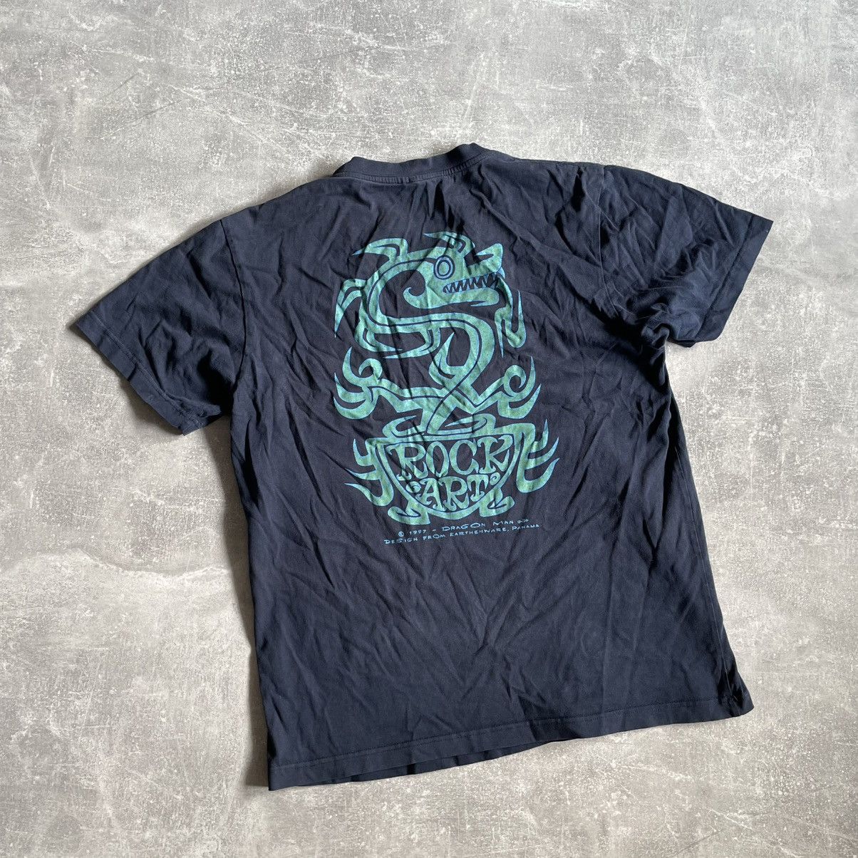 Other 1977 Vintage 90s dragon on ball Bravo Rock art tee Shirt Size US M / EU 48-50 / 2 - 1 Thumbnail