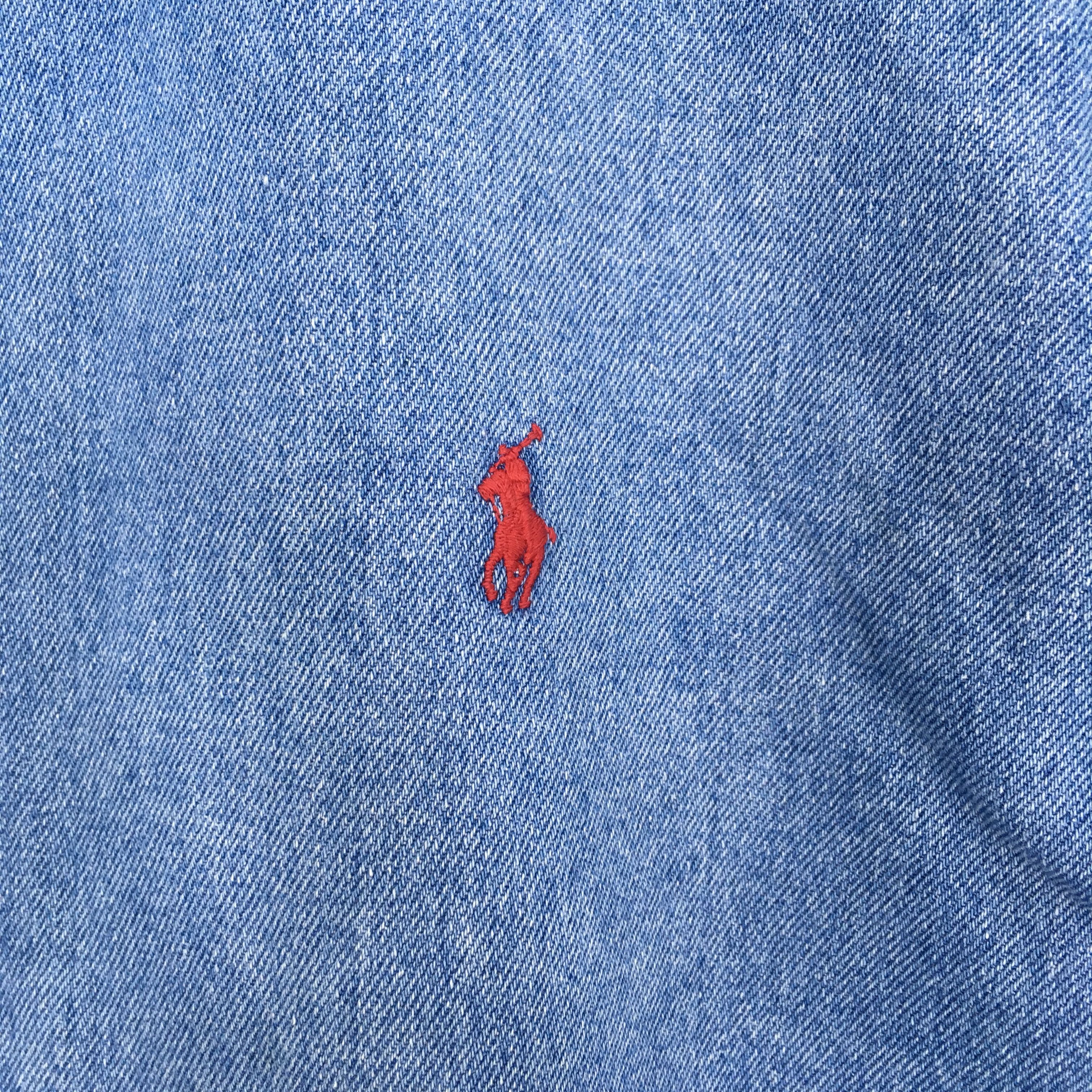 Polo Ralph Lauren vintage oxford button down polo ralph lauren - 1661 Size US L / EU 52-54 / 3 - 6 Thumbnail