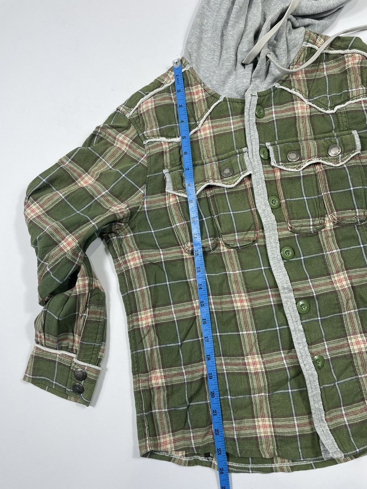 Edwin × Japanese Brand × Vintage Edwind Western Flanel Hoodie Size US M / EU 48-50 / 2 - 10 Thumbnail