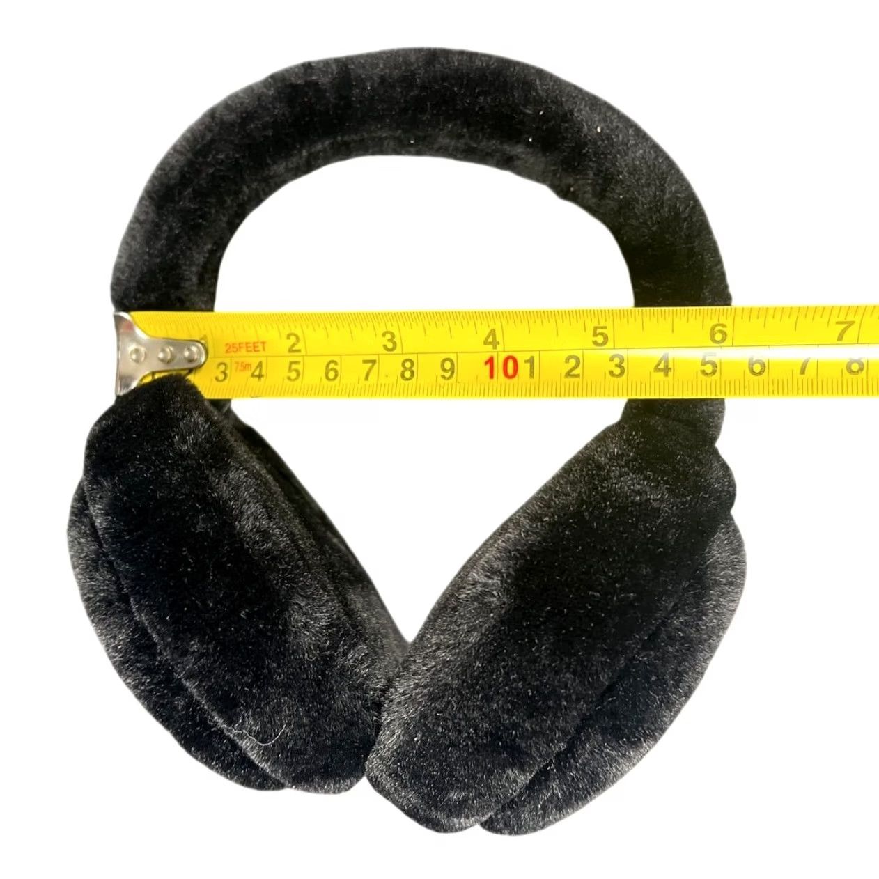 Vintage Winter Black Faux Fur Ear Muffs Size ONE SIZE - 4 Thumbnail