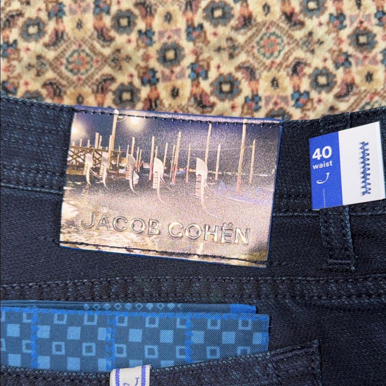 Jacob Cohen NWT Jacob Cohen Men's Deep Indigo Bard Jeans Size 40 Size US 40 / EU 56 - 4 Thumbnail