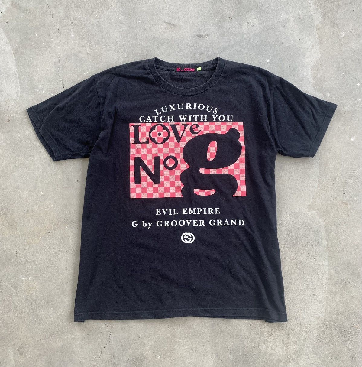 Designer × Japanese Brand GROOVER GRAND MONOGRAM LUXURIOUS TEE Size US XL / EU 56 / 4 - 1 Thumbnail
