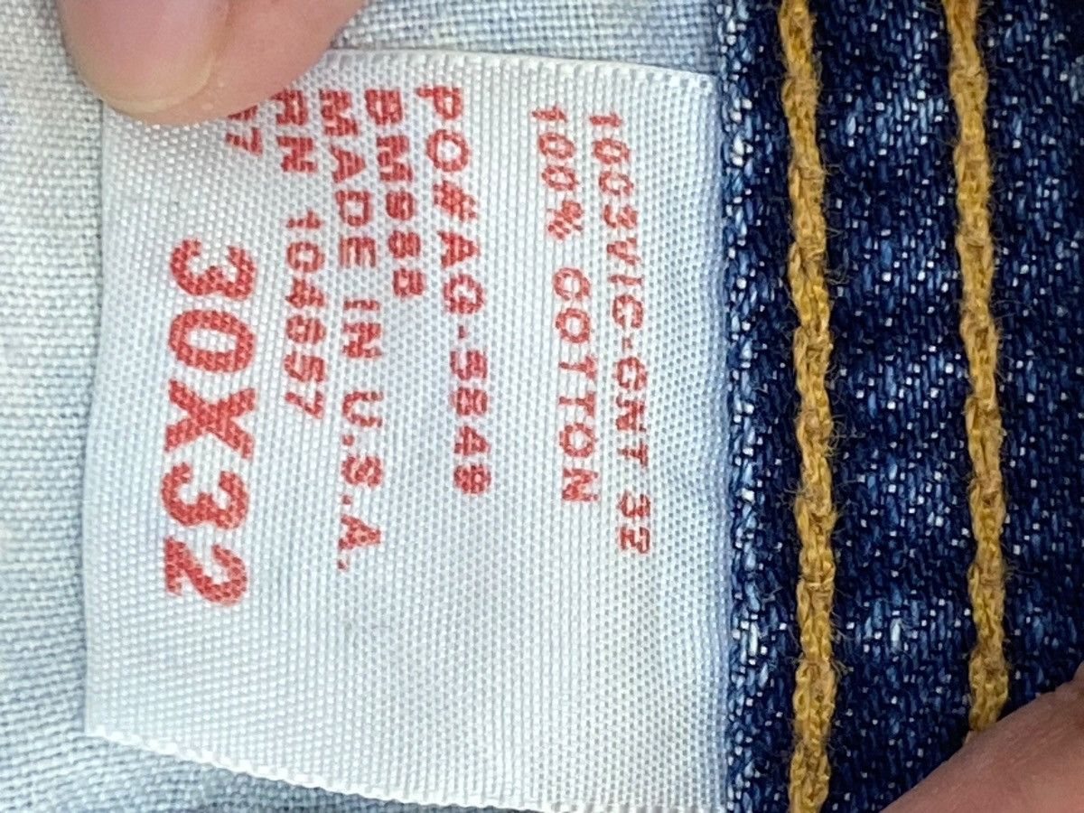 Other The Fillmore Brand Acid Blue Wash Distressed Flare Jeans Size US 32 / EU 48 - 17 Thumbnail