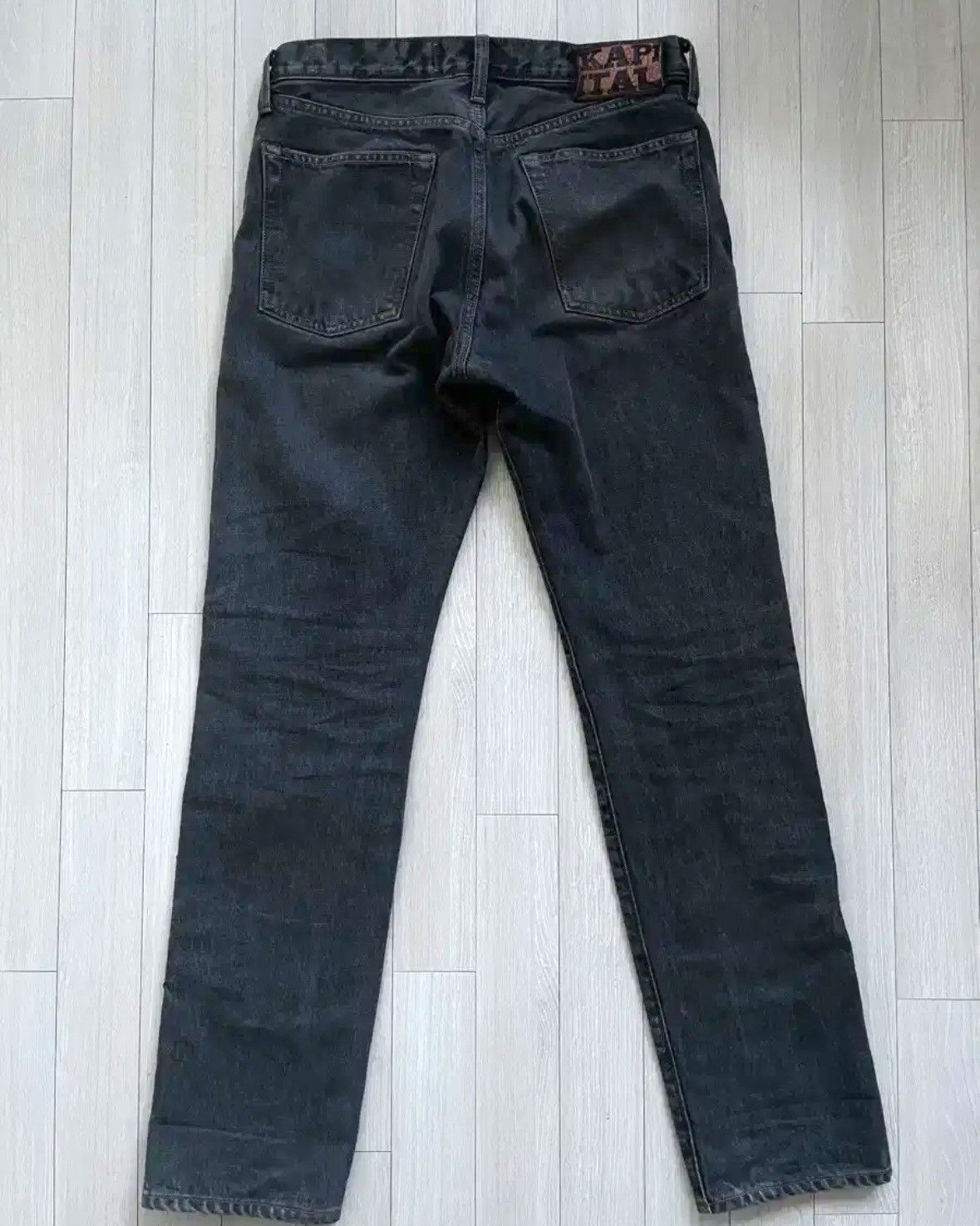Kapital Kapital Gemstone Black Denim Pants Size US 30 / EU 46 - 2 Thumbnail