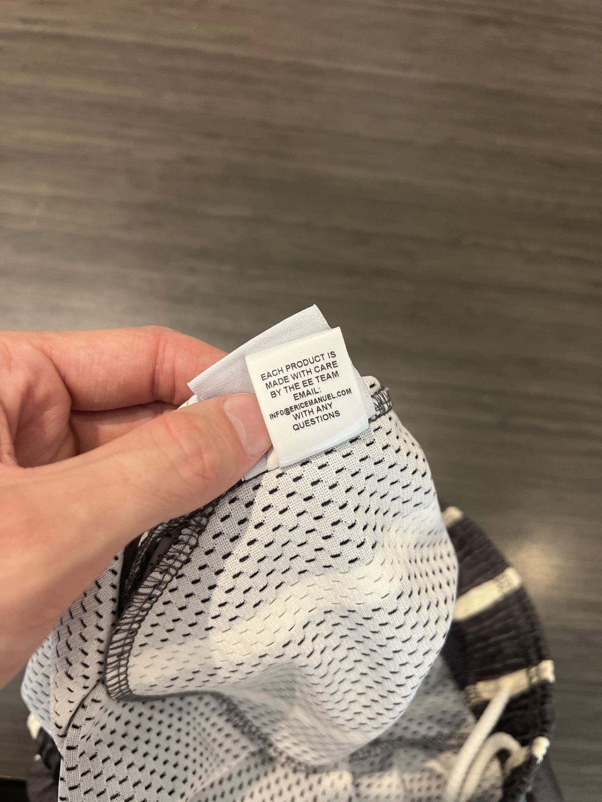 Eric Emanuel Eric Emanuel Basic Shorts Grey Stripe XL Size US 36 / EU 52 - 6 Thumbnail