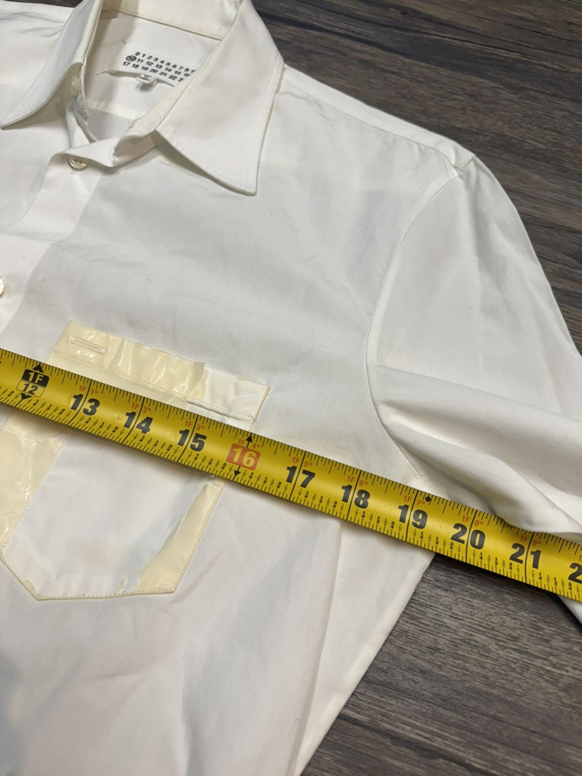 Maison Margiela Maison Margiela Plastic Dipped Pocket Button Up Size US M / EU 48-50 / 2 - 7 Thumbnail