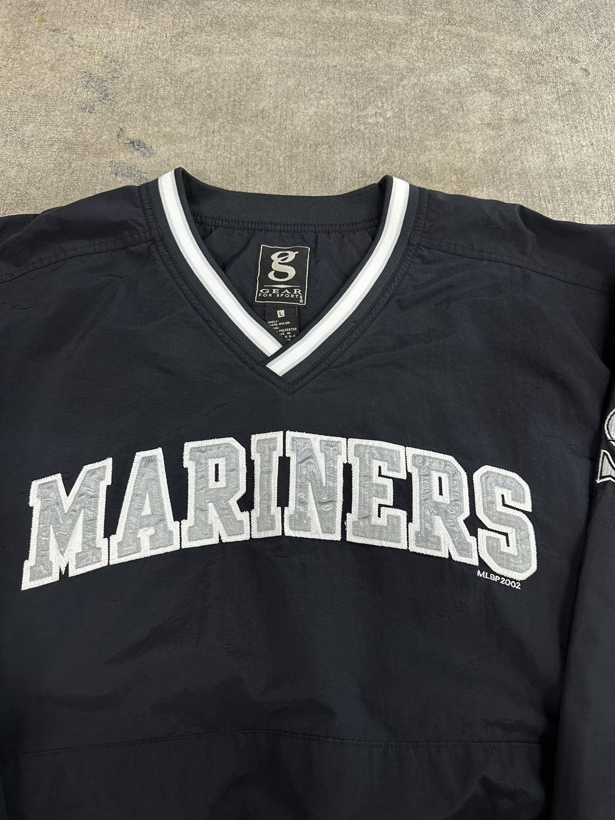 MLB × Vintage Vintage Y2K 00s Seattle Mariners Windbreaker Jacket Size US L / EU 52-54 / 3 - 4 Thumbnail