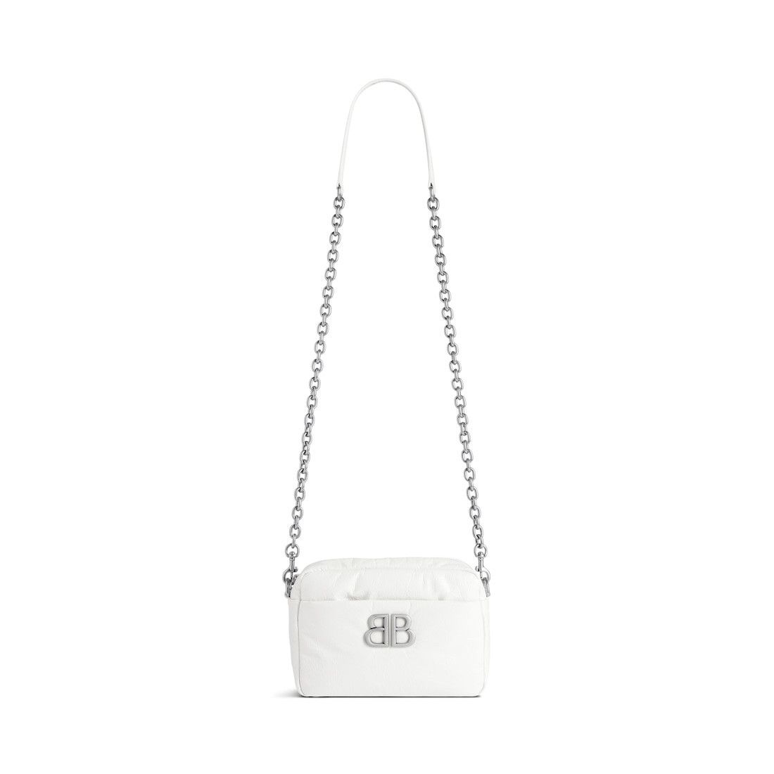 Balenciaga o1s1rm1025 Size: OS / Monaco Xs Camera Bag in White Size ONE SIZE - 1 Thumbnail