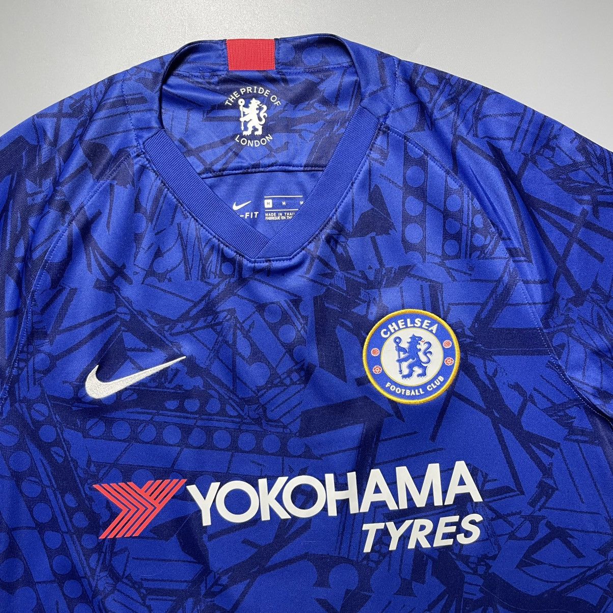 Nike CHELSEA NIKE 2019/2020 FOOTBALL HOME JERSEY #10 HAZARD Size US M / EU 48-50 / 2 - 4 Thumbnail