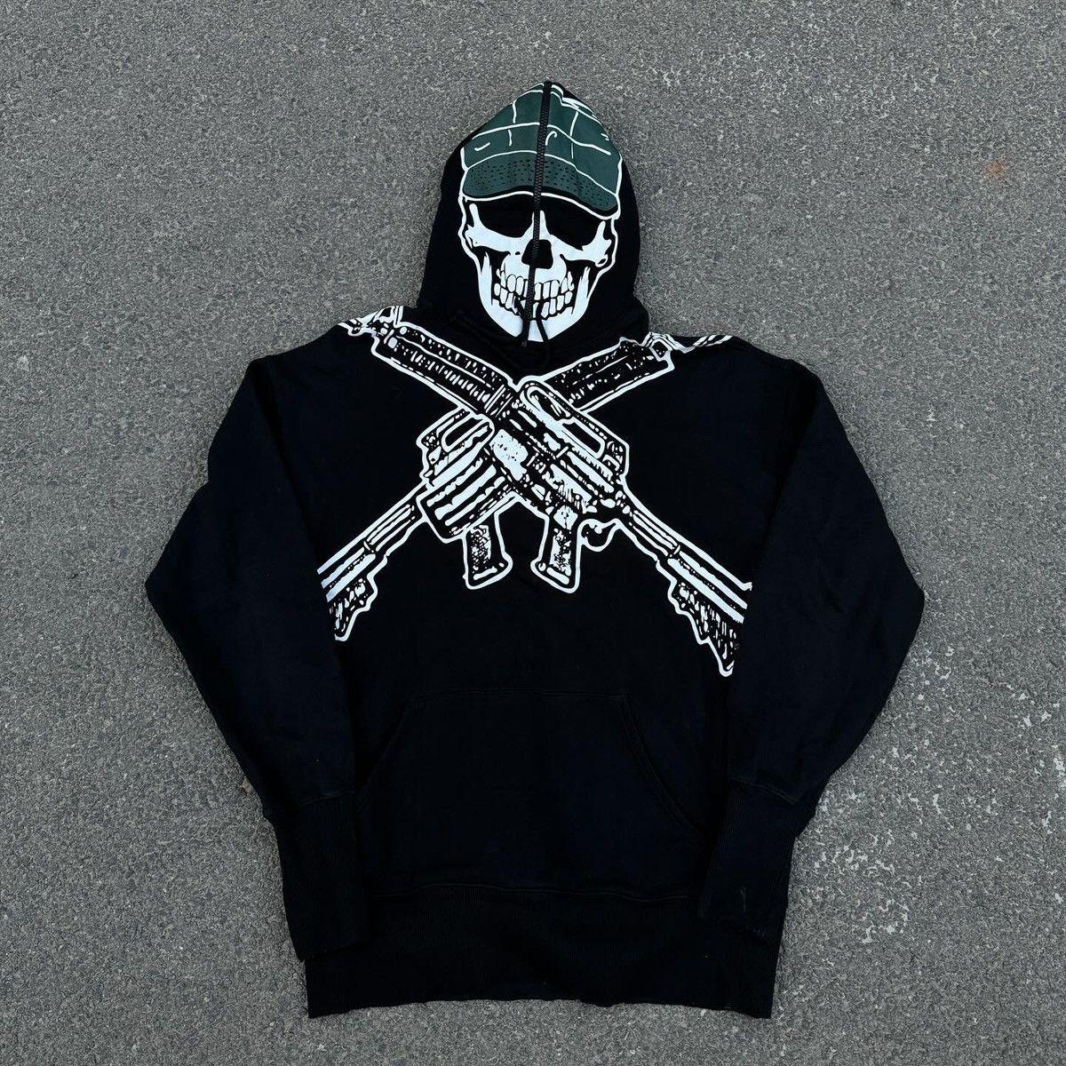 【美品】VETEMENTS Misplaced Skull Hoodie. Vetements AW17 misplaced Metal Skull Hoodie SZ:XS|S