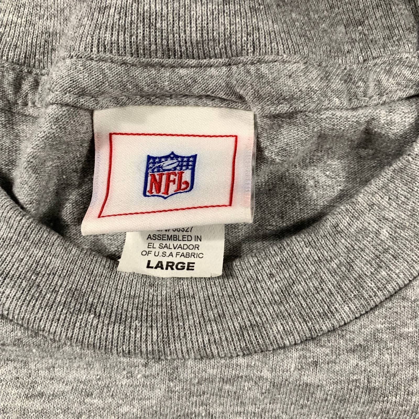 NFL NFL Raiders Shirt Adult Large Gray Shirt Mens Size US L / EU 52-54 / 3 - 4 Thumbnail