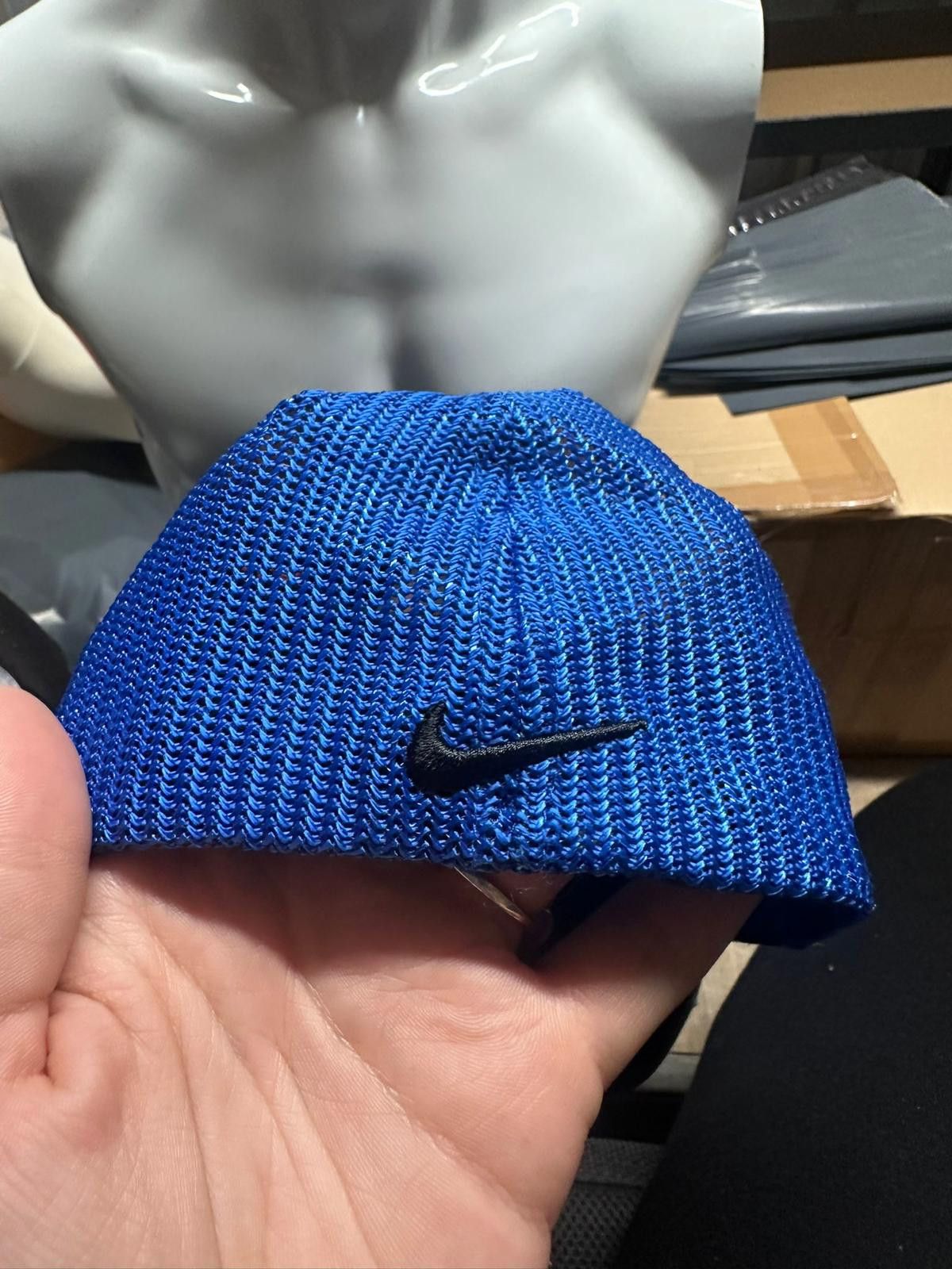 Nike Nike RZN Mesh Cap - Grey & Blue Size ONE SIZE - 5 Thumbnail