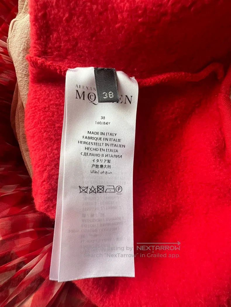 Alexander McQueen Alexander Mcqueen Show sweatshirt pleated skirt Size XS / US 0-2 / IT 36-38 - 3 Thumbnail