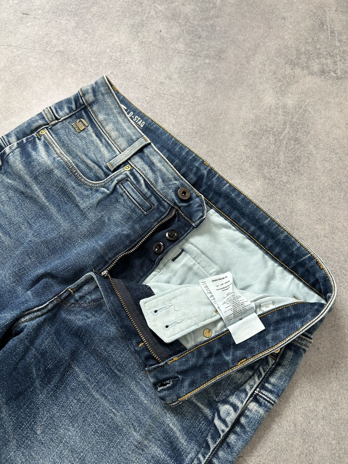 G-Star D-STAQ 3D Super Slim G star-Raw jeans mens 33/32 Size US 32 / EU 48 - 9 Thumbnail