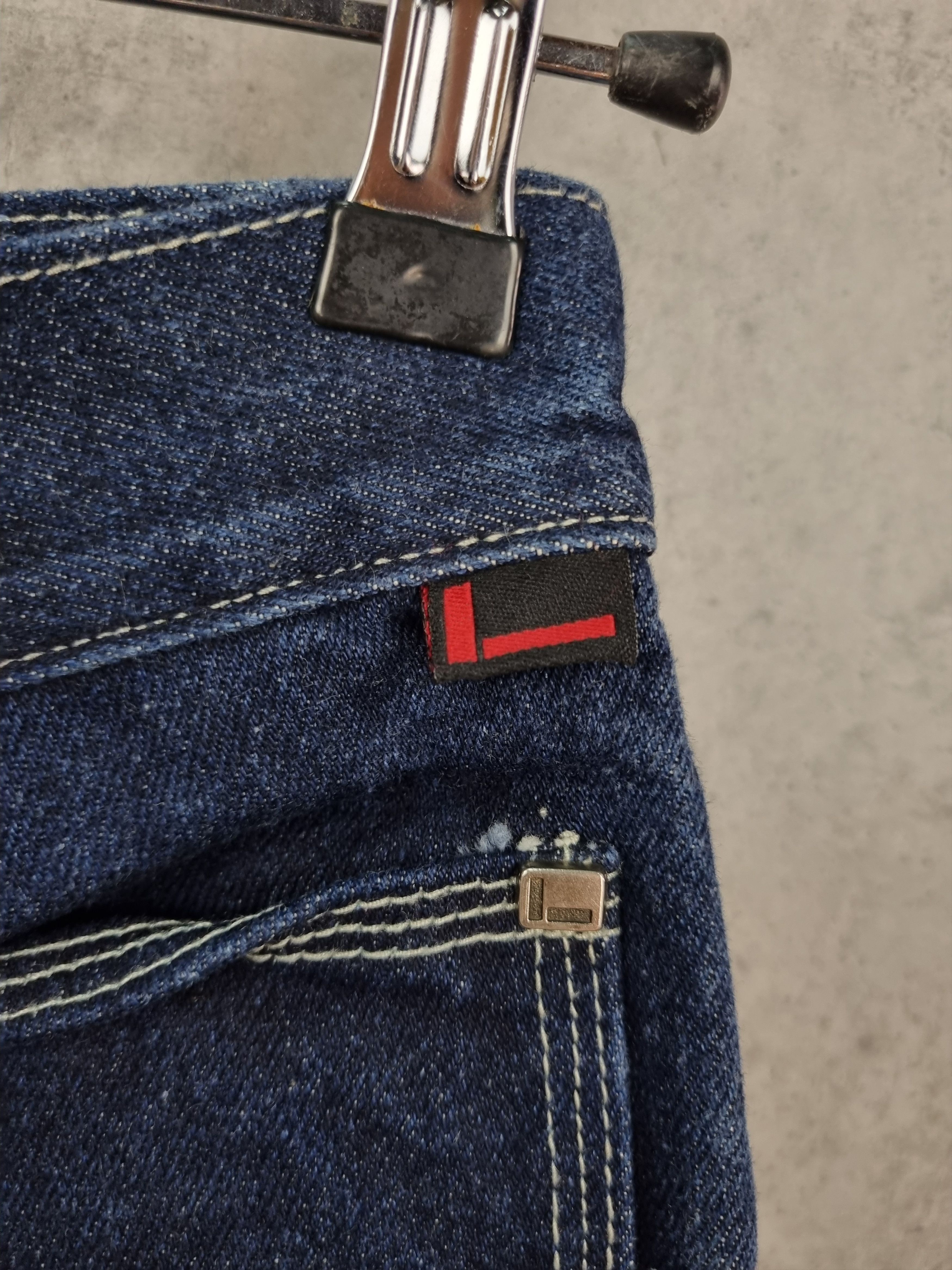 Fubu Fubu Raw Denim Carpenter Rap Hiphop Shorts Size US 34 / EU 50 - 16 Thumbnail