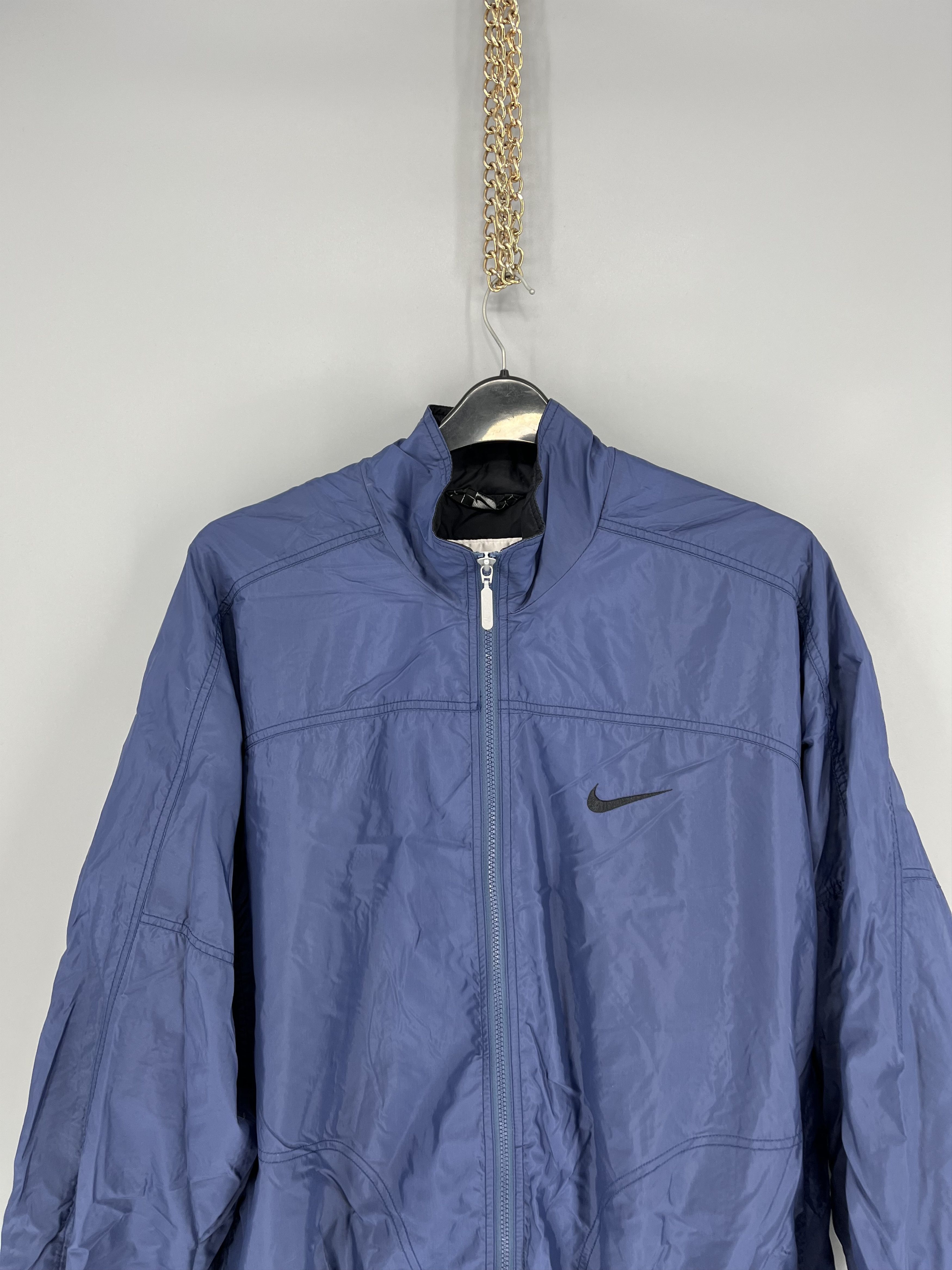 Nike Vintage 90s Nike Y2K big swoosh jacket streetwear rare Size US XL / EU 56 / 4 - 6 Thumbnail