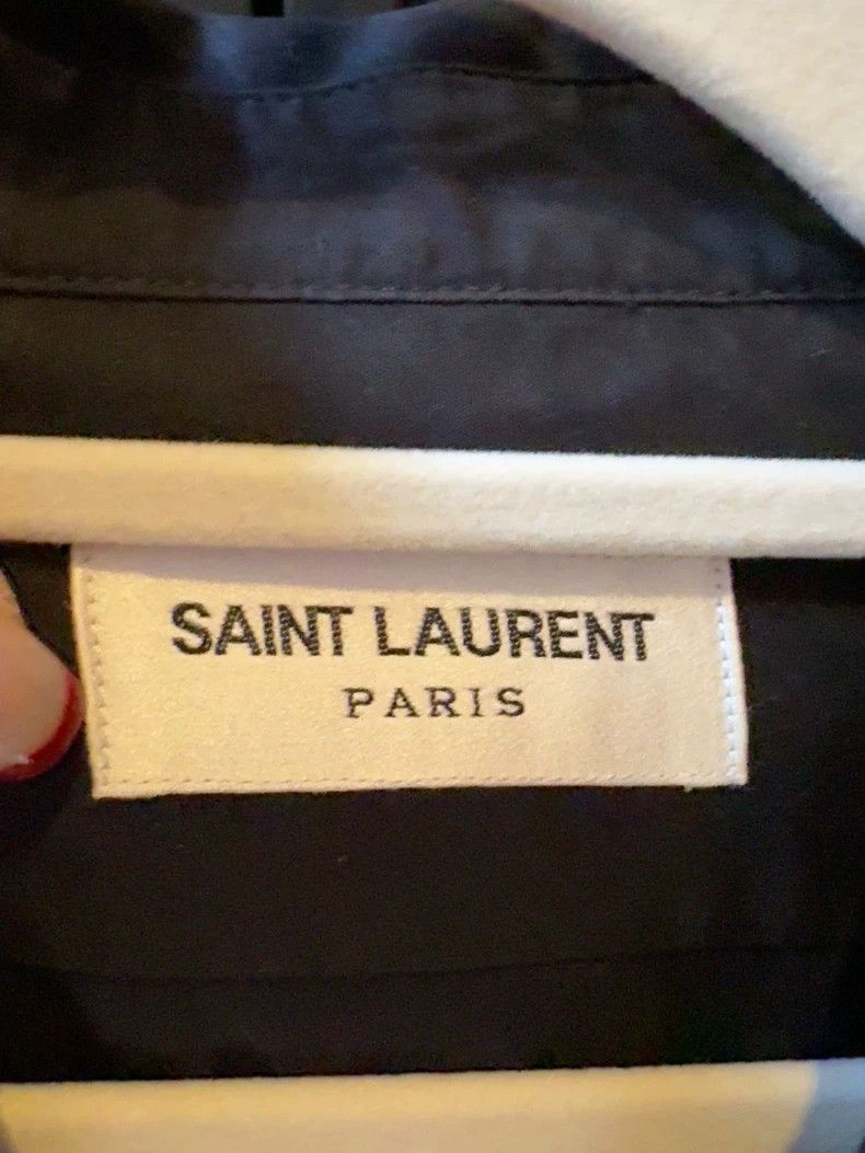 Saint Laurent Paris Saint Laurent Paris black shirt 2505-Nextarrow Size XS / US 0-2 / IT 36-38 - 2 Thumbnail