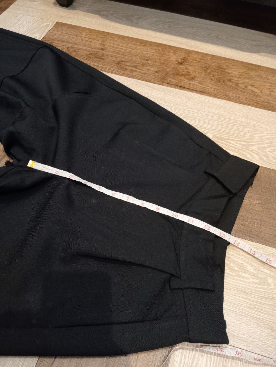 Japanese Brand MAISON SPECIAL BANDAGE WIDE WOOL PANTS Size 25" / US 0 / IT 36 - 11 Thumbnail