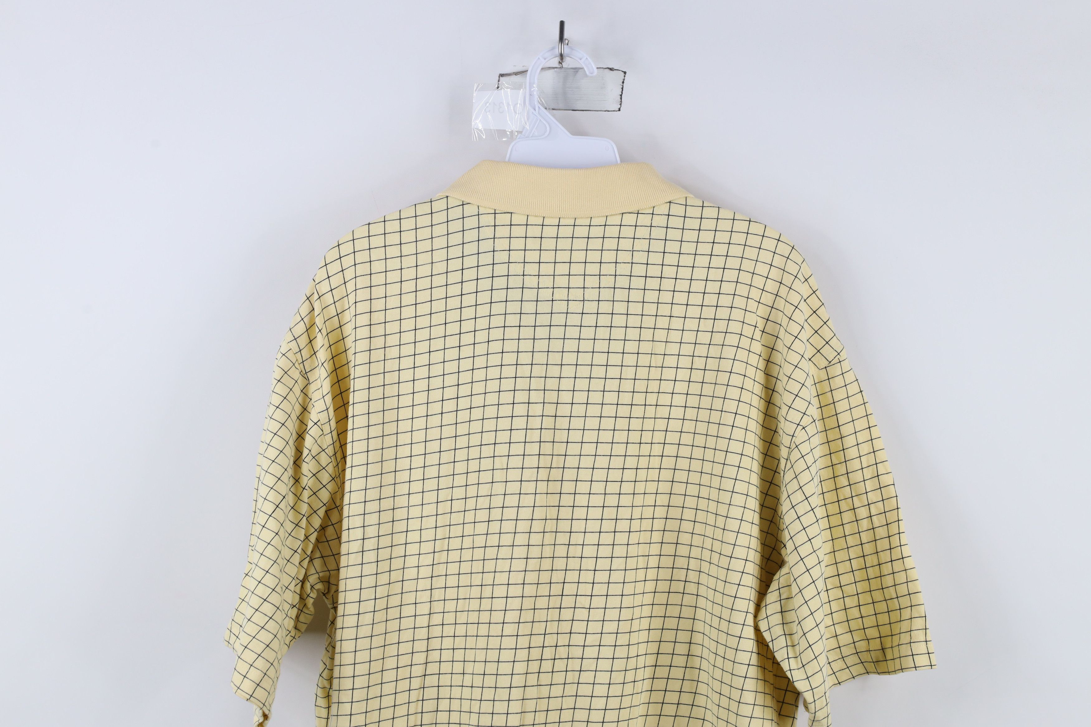 Fila × Vintage Vintage 90s Fila Italy Golf Crest Collared Polo Shirt Yellow Size US XL / EU 56 / 4 - 9 Thumbnail