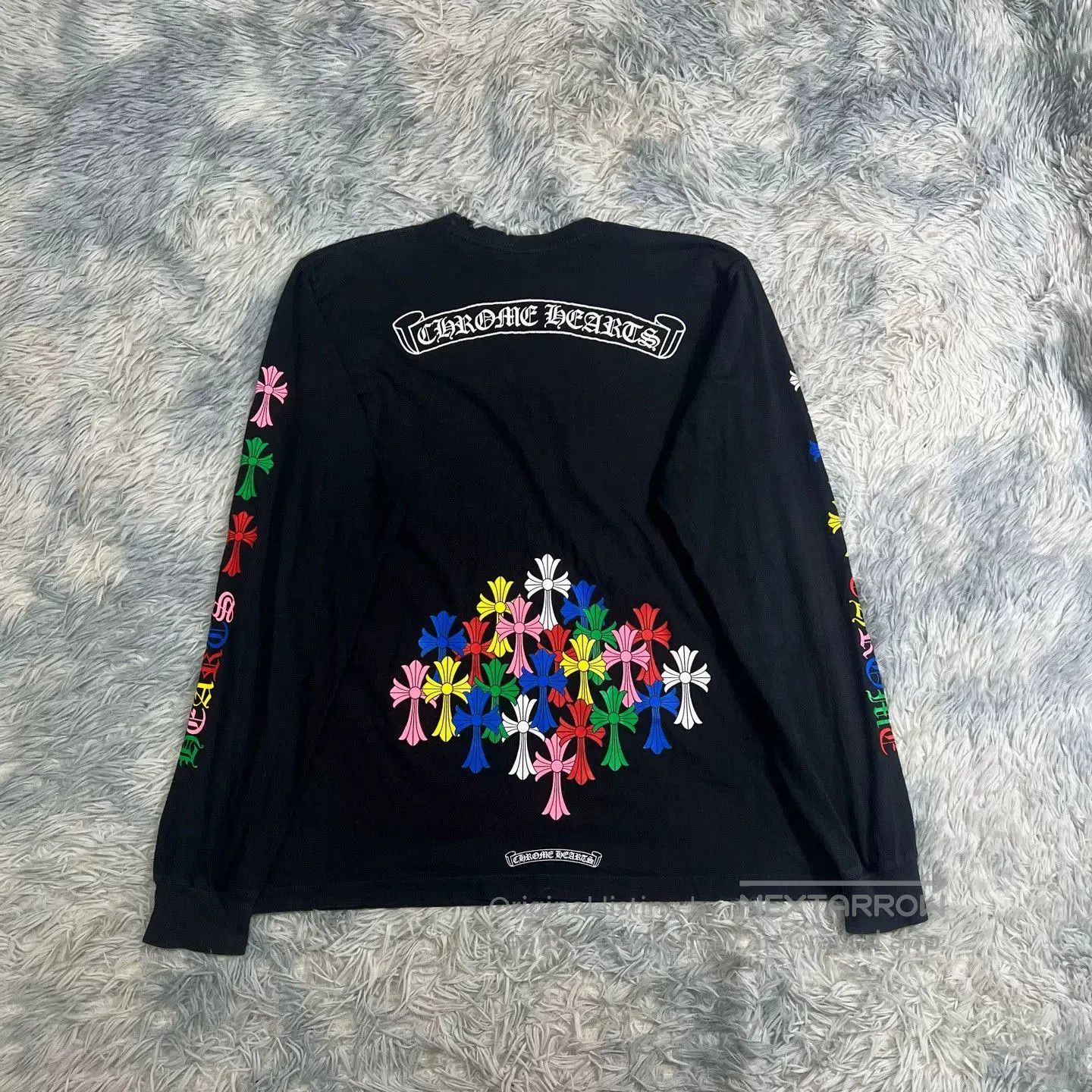 Chrome Hearts Colorful Cross Long Sleeve.