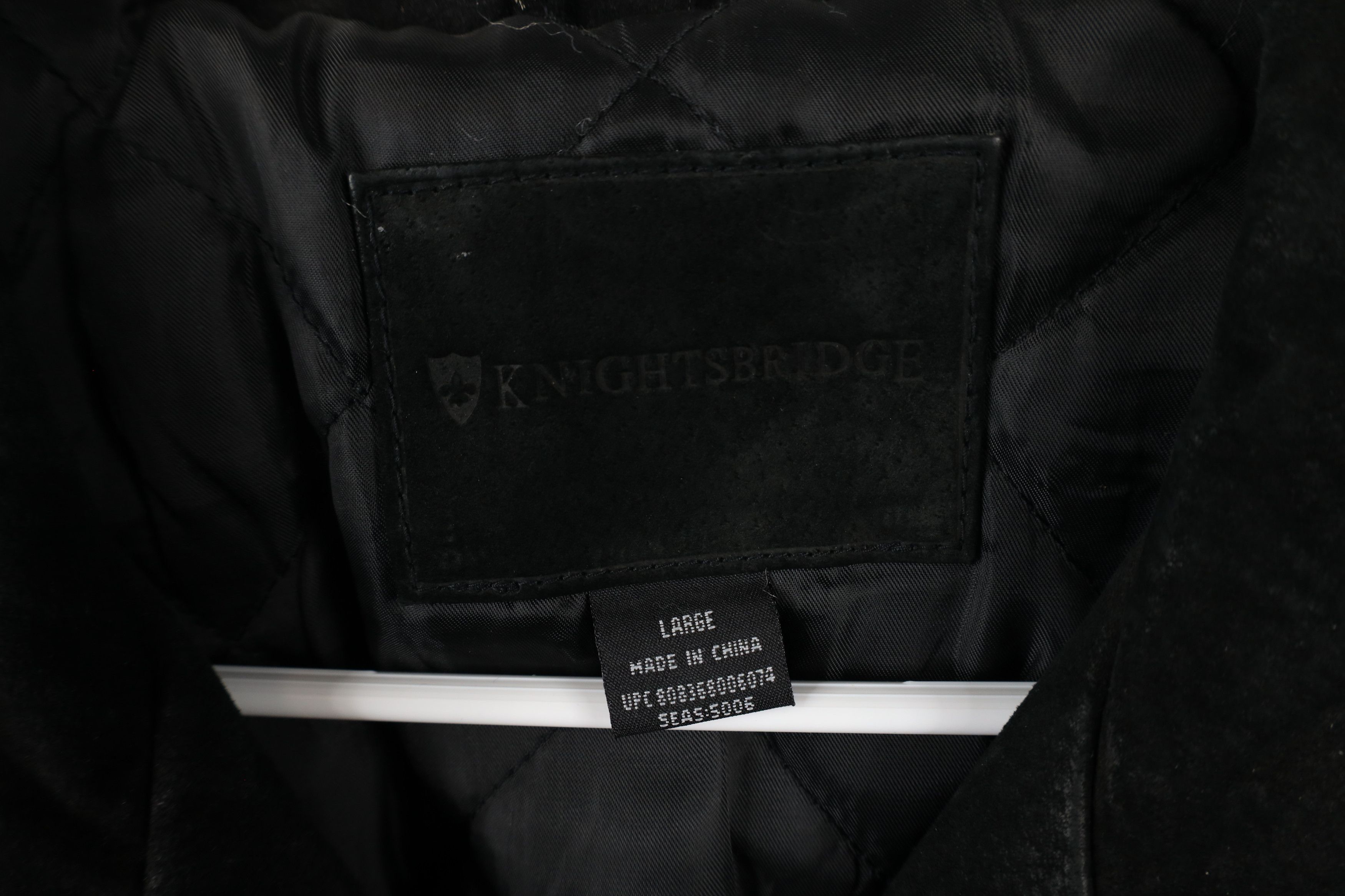 Vintage Vintage 90s Streetwear Faded Quilted Suede Leather Jacket Size US L / EU 52-54 / 3 - 11 Thumbnail