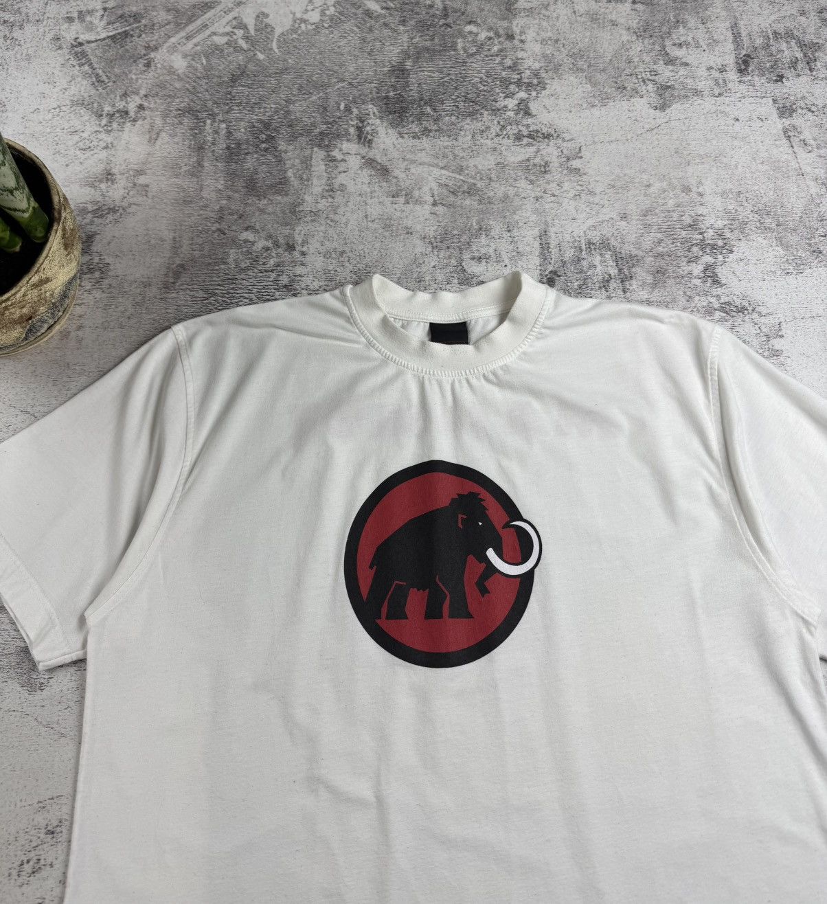 Mammut Mammut Men’s XL White Classic Logo Outdoor Cotton Basic Jersey T Shirt Tee Shirt Size US XL / EU 56 / 4 - 6 Thumbnail