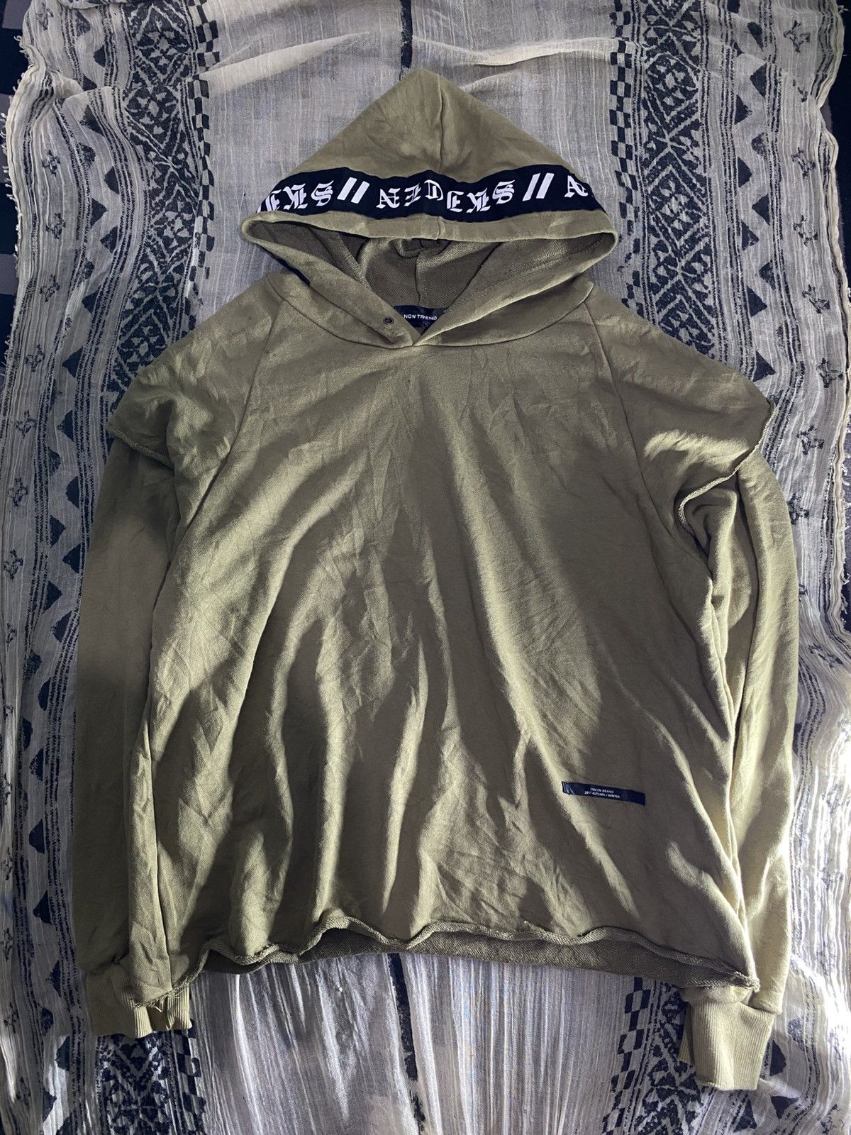 Other Ss17 now trend distressed oversizes double layers hoodie Size US XL / EU 56 / 4 - 1 Thumbnail