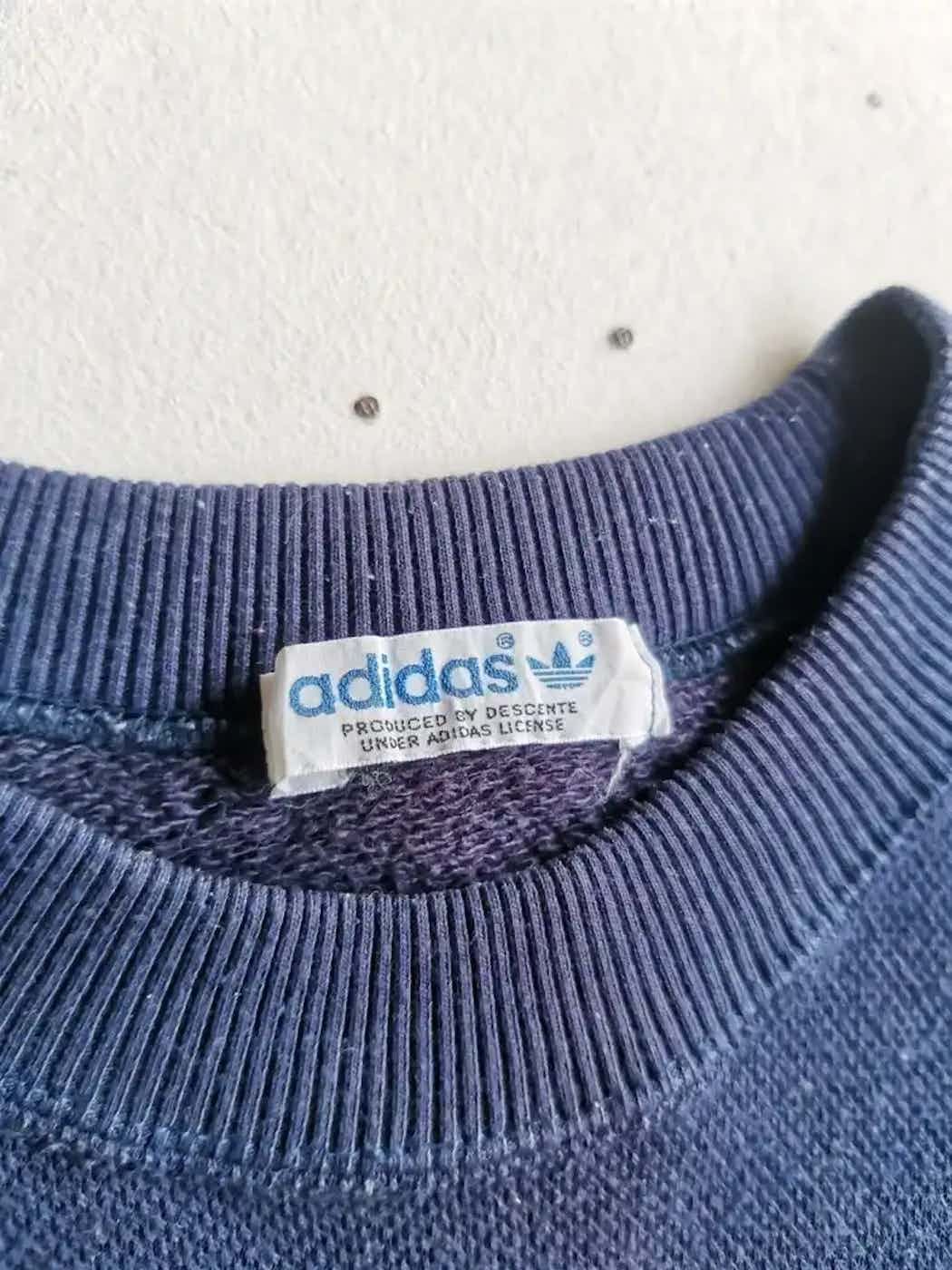 Adidas Vintage Adidas by Descente Stripe Sweatshirt Size US M / EU 48-50 / 2 - 6 Thumbnail