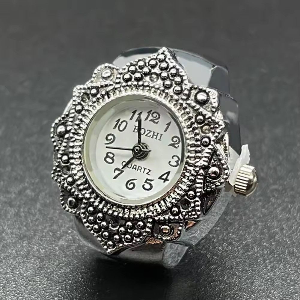 Jewelry Finger Watch Ring Adjustable Ring Size ONE SIZE - 2 Thumbnail
